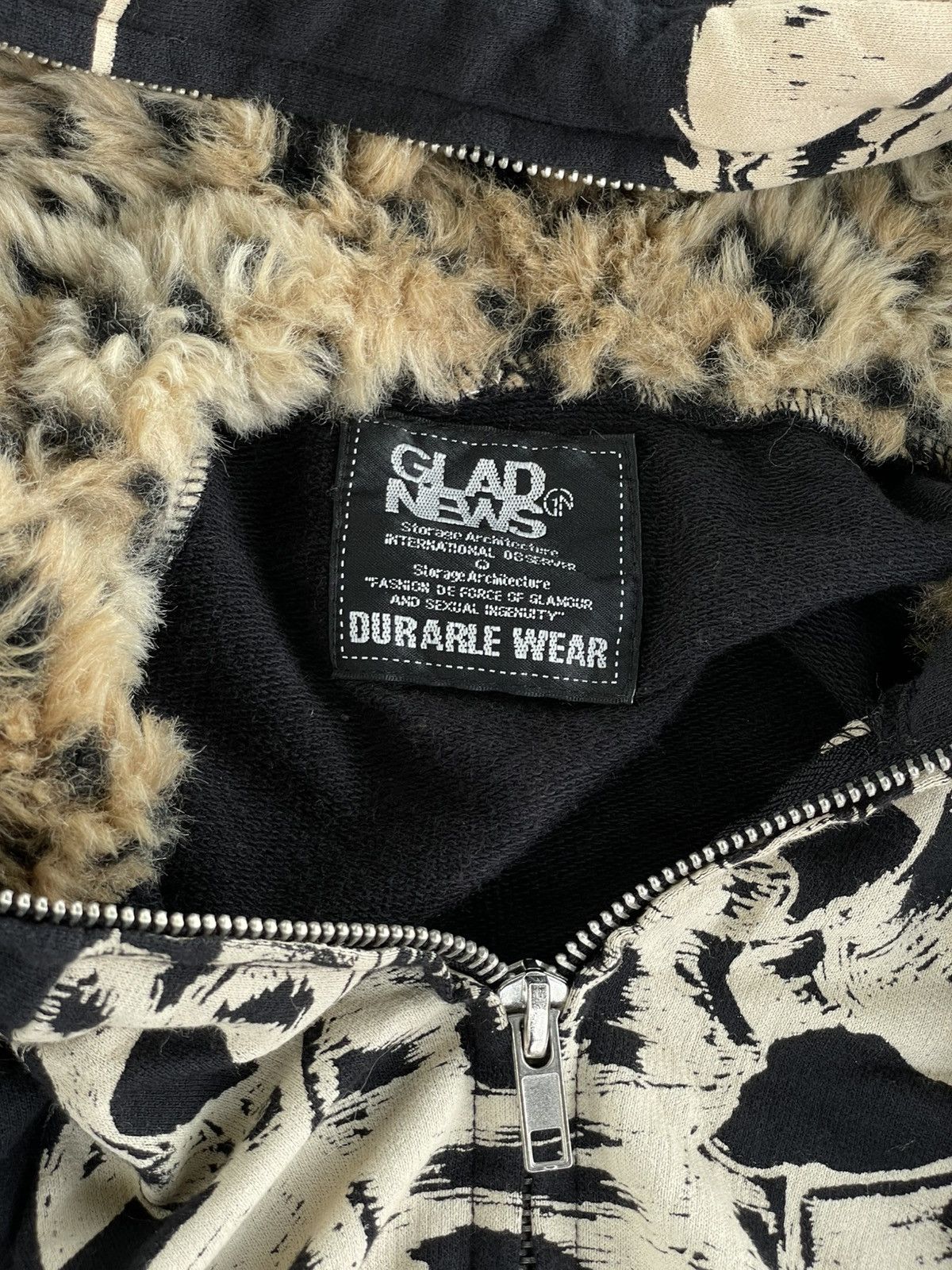 If Six Was Nine Skeleton Full Zipper Hoodies Size M / US 6-8 / IT 42-44 - 4 Thumbnail