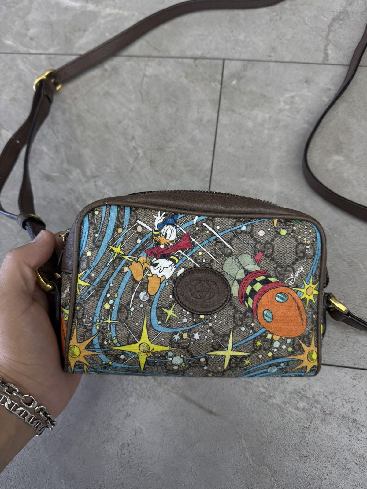 Disney × Gucci GUCCI x DISNEY Donald Duck Mini Shoulder Bag Size ONE SIZE - 1 Thumbnail