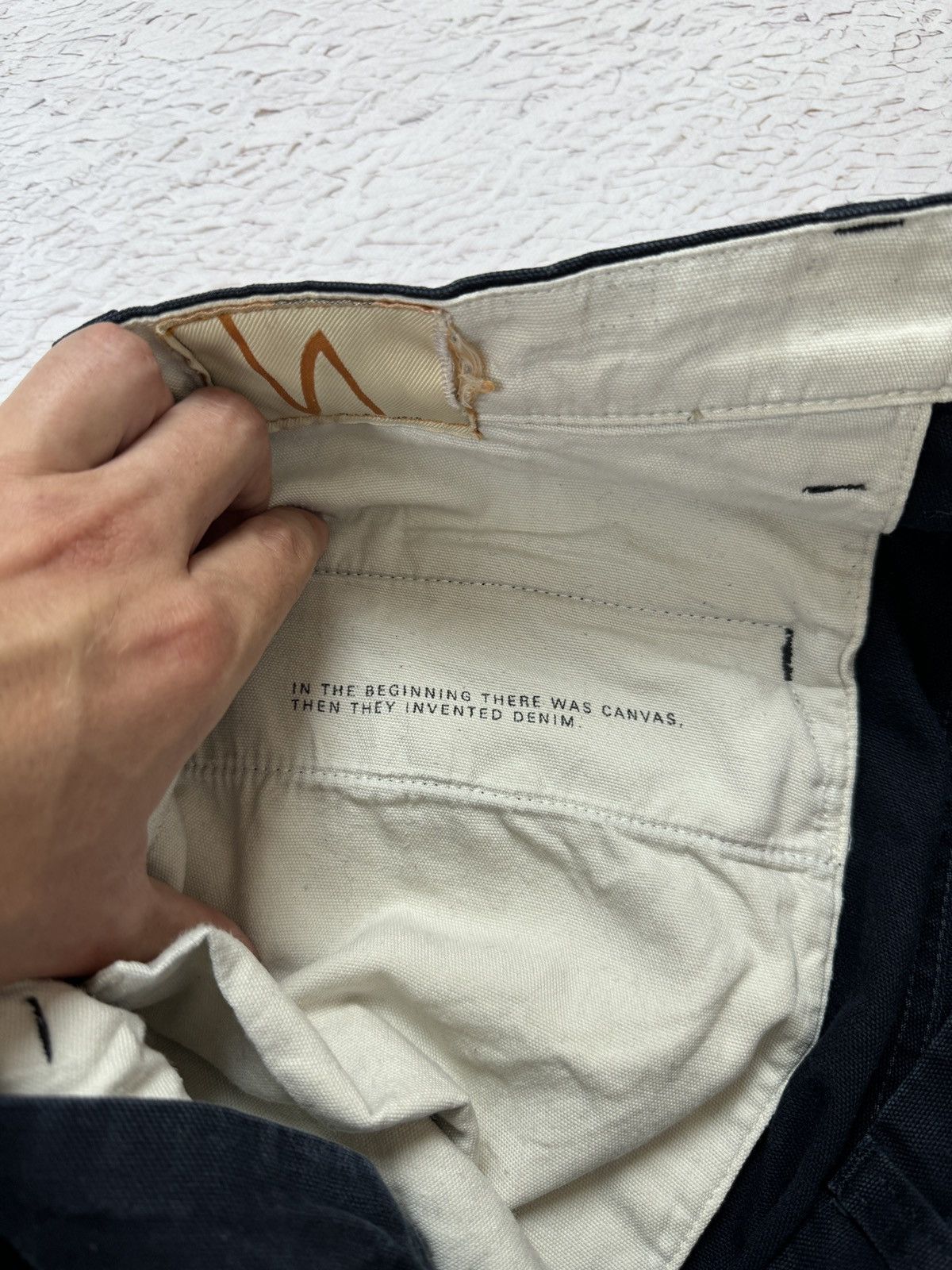 Nudie Jeans Nudie jeans faded pants loose alvar navy size 33 Size US 33 - 12 Thumbnail