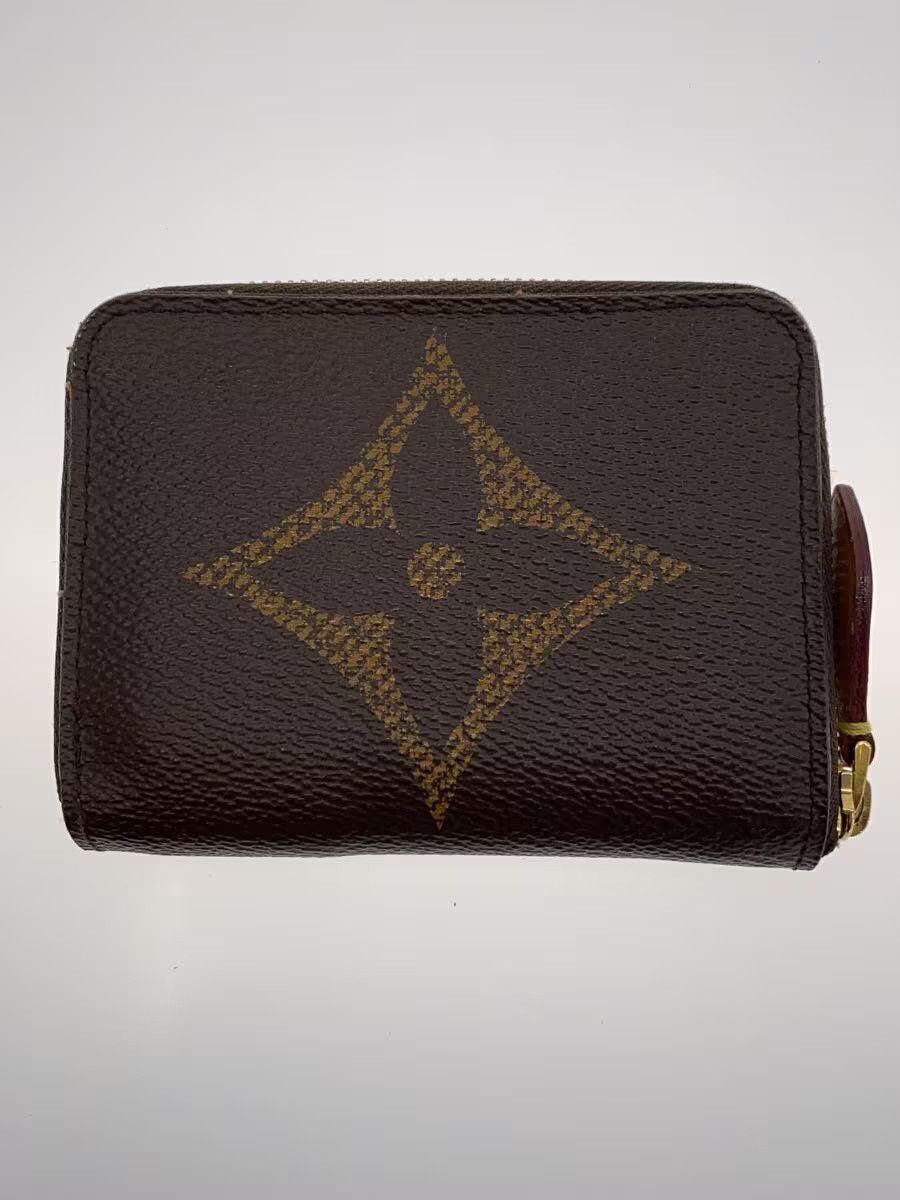 Louis Vuitton Louis Vuitton Monogram Giant Zippy Coin Purse Leather Brown Size ONE SIZE - 2 Thumbnail