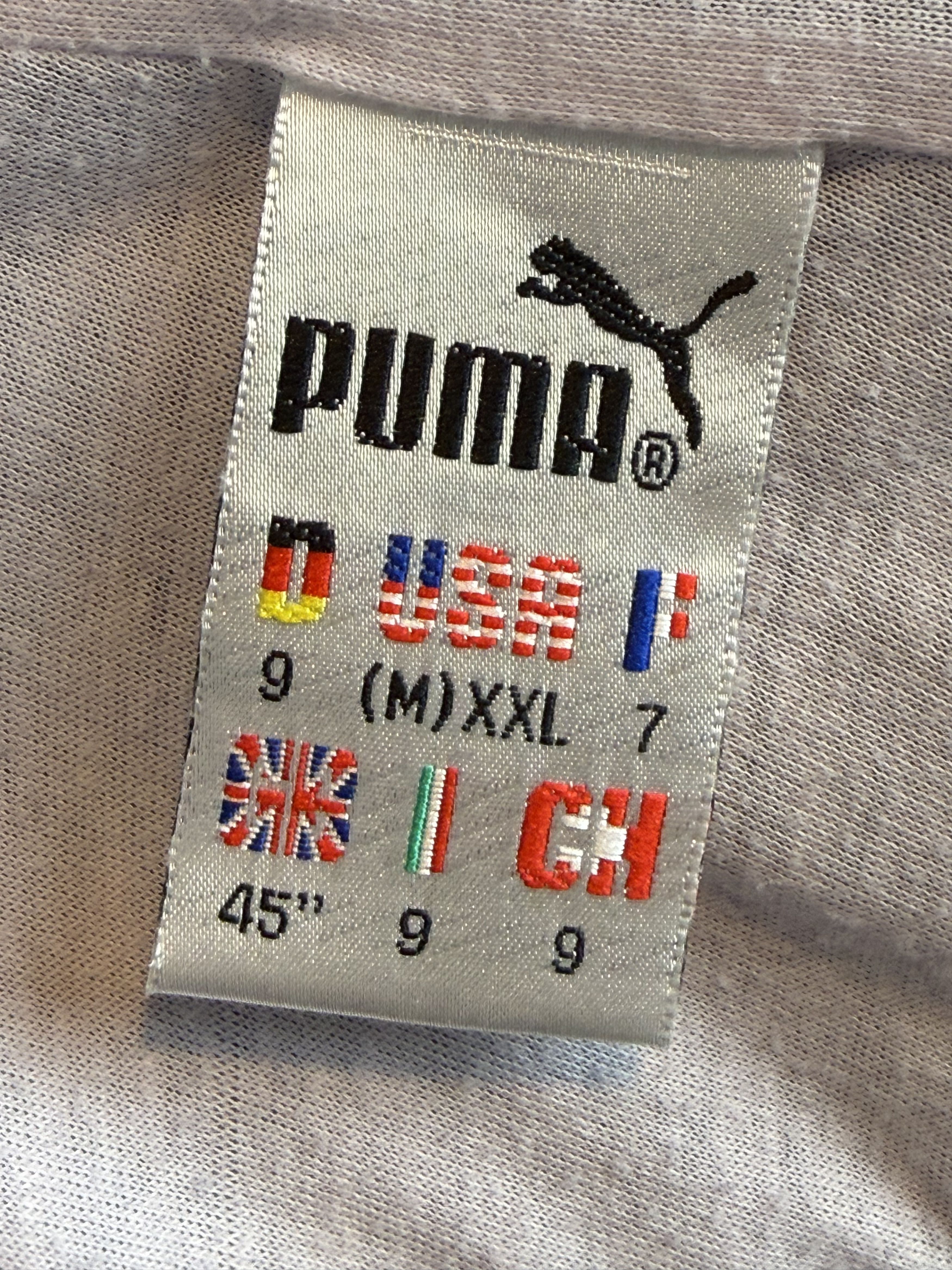 Puma Vintage 80s Puma Windbreaker Tracksuit Purple Green Actual L Size US L / EU 52-54 / 3 - 17 Thumbnail