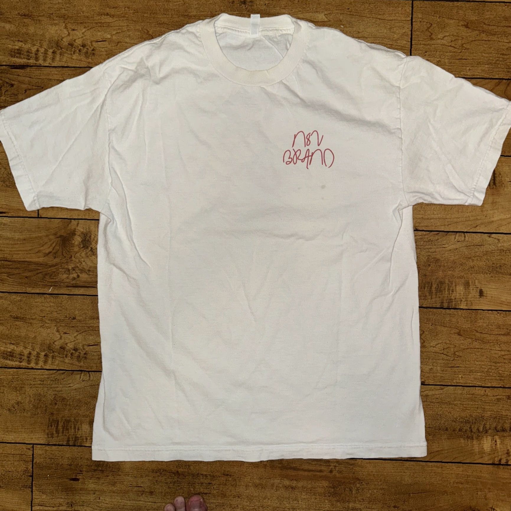 Vintage Muhammad Ali N82 T-Shirt Large White Mens Regular L Box Head 20x25 Size US L / EU 52-54 / 3 - 3 Thumbnail