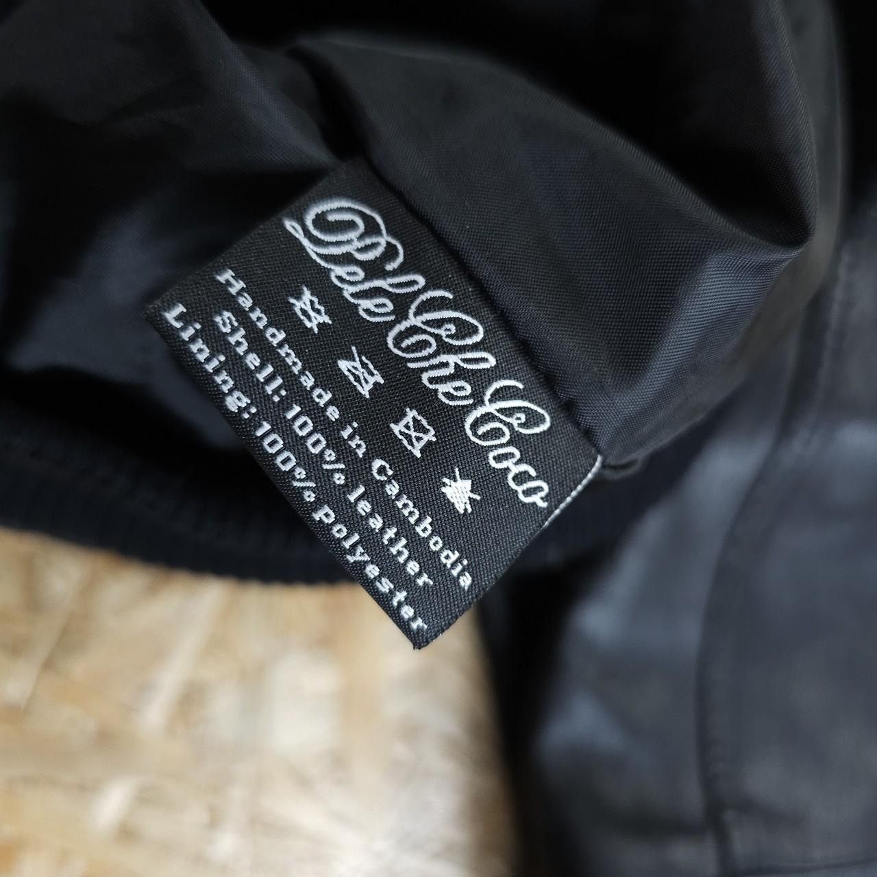 Japanese Brand × Vintage ASYMMETRICAL LEATHER BOMBER JACKET ARCHIVE AVANT GARDE M Size US M / EU 48-50 / 2 - 7 Thumbnail