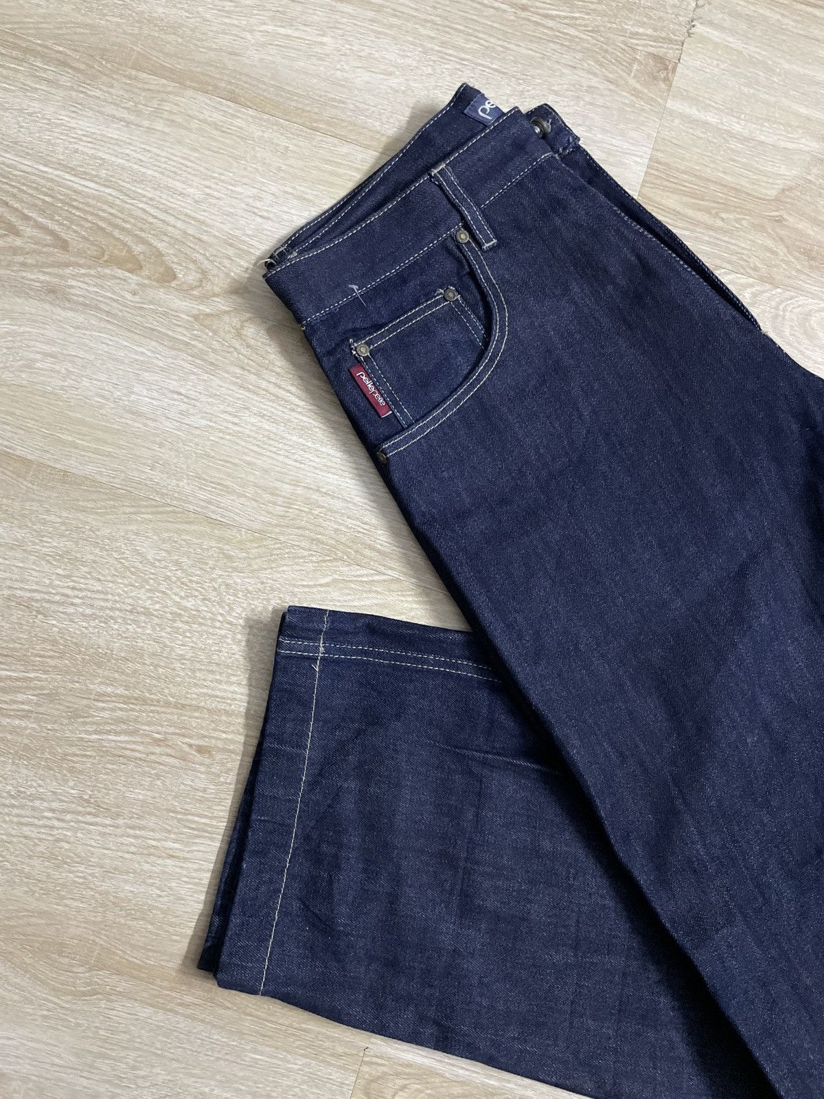 Marc Buchanan × Pelle Pelle × Vintage Vintage Pele Pele X Marc Buchanan Baggy denim pants Size US 34 / EU 50 - 13 Thumbnail