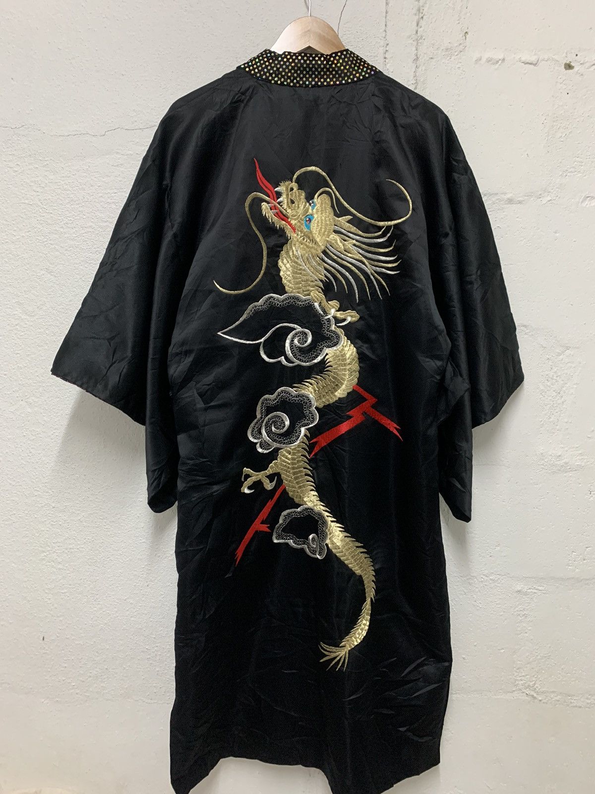 Japanese Brand Vintage Kimono Dragon Japanese Traditional Size US XL / EU 56 / 4 - 7 Thumbnail