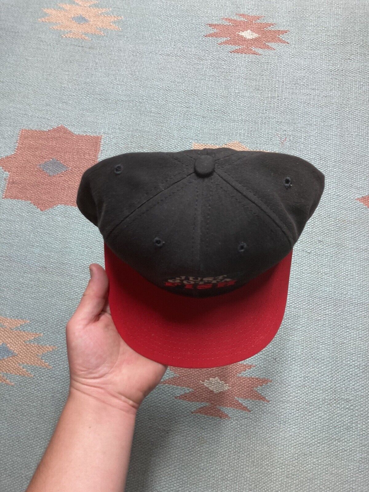 Vintage VTG SnapBack hat just gotta fish bass fishing embroidered Size ONE SIZE - 3 Thumbnail