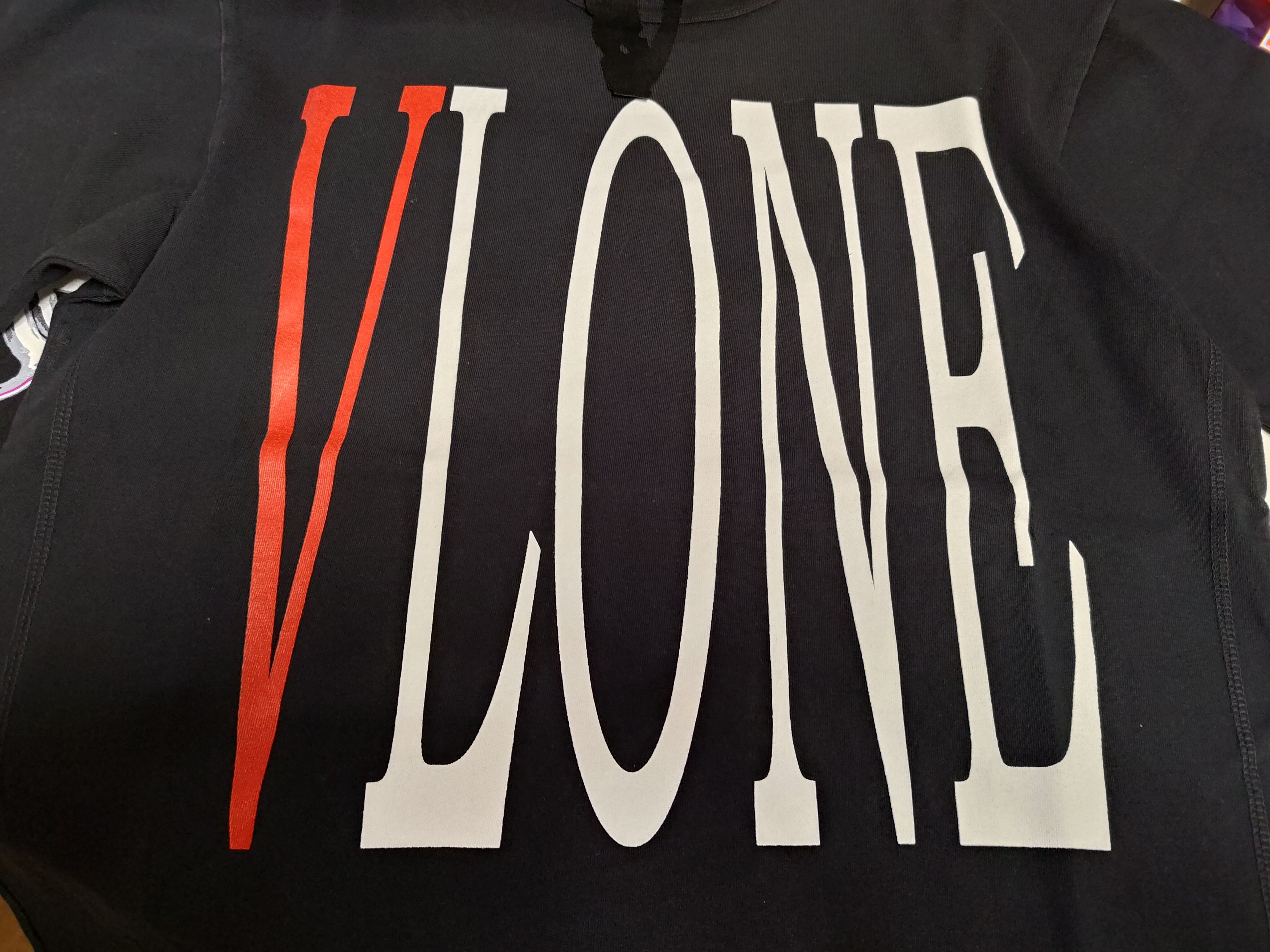 Vlone Vlone "Staple" red tee Size US L / EU 52-54 / 3 - 5 Thumbnail