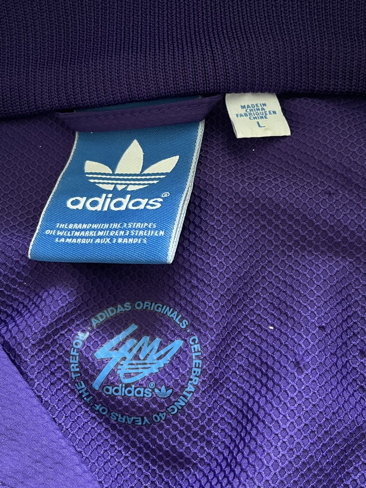 Adidas Adidas Celebrating 40 Years Track Jacket Firebird RARE Size US L / EU 52-54 / 3 - 7 Thumbnail