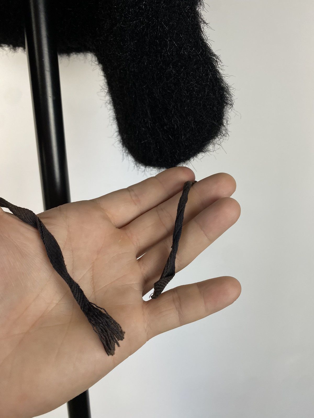 Japanese Brand × Vintage Vintage 70s USSR Mohair Fuzzy Ushanka Y2K Opium Hype Rare OS Size ONE SIZE - 8 Thumbnail