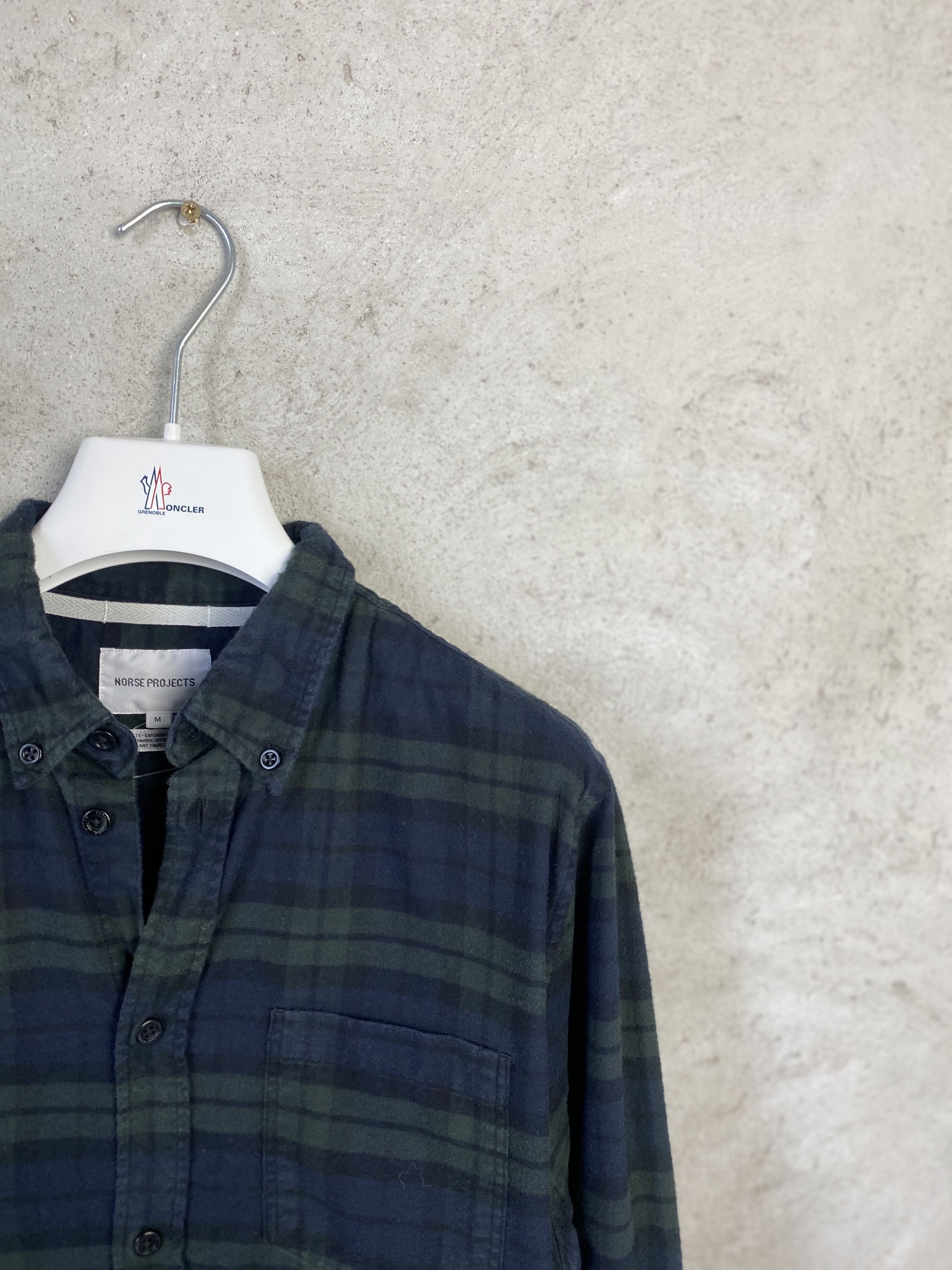 Norse Projects Norse Projects Anton Brushed Flannel Check casual shirt Size US M / EU 48-50 / 2 - 2 Thumbnail