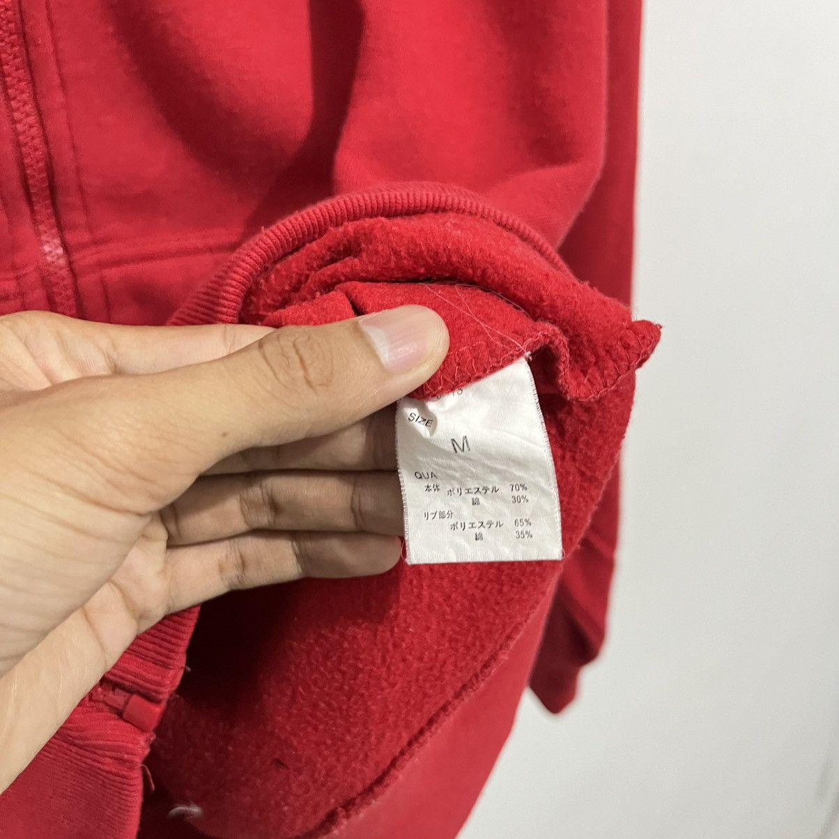 Japanese Brand Bayleaf Tribal Gothic Cross Hoodie - Red Graphic Pullover Size US M / EU 48-50 / 2 - 15 Thumbnail
