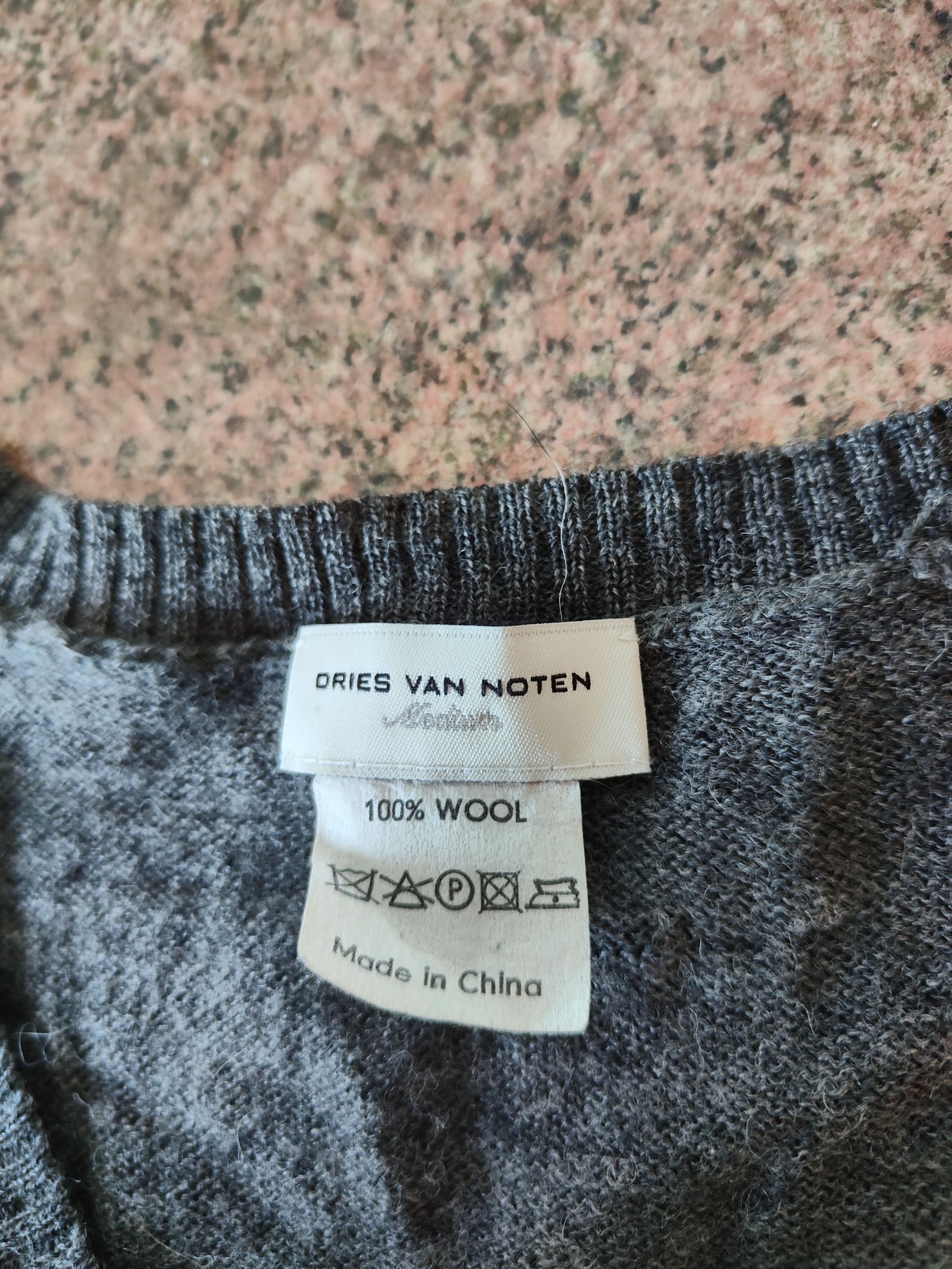 Dries Van Noten Vintage dries van noten sweater 100% wool pull jumper Size US M / EU 48-50 / 2 - 5 Thumbnail