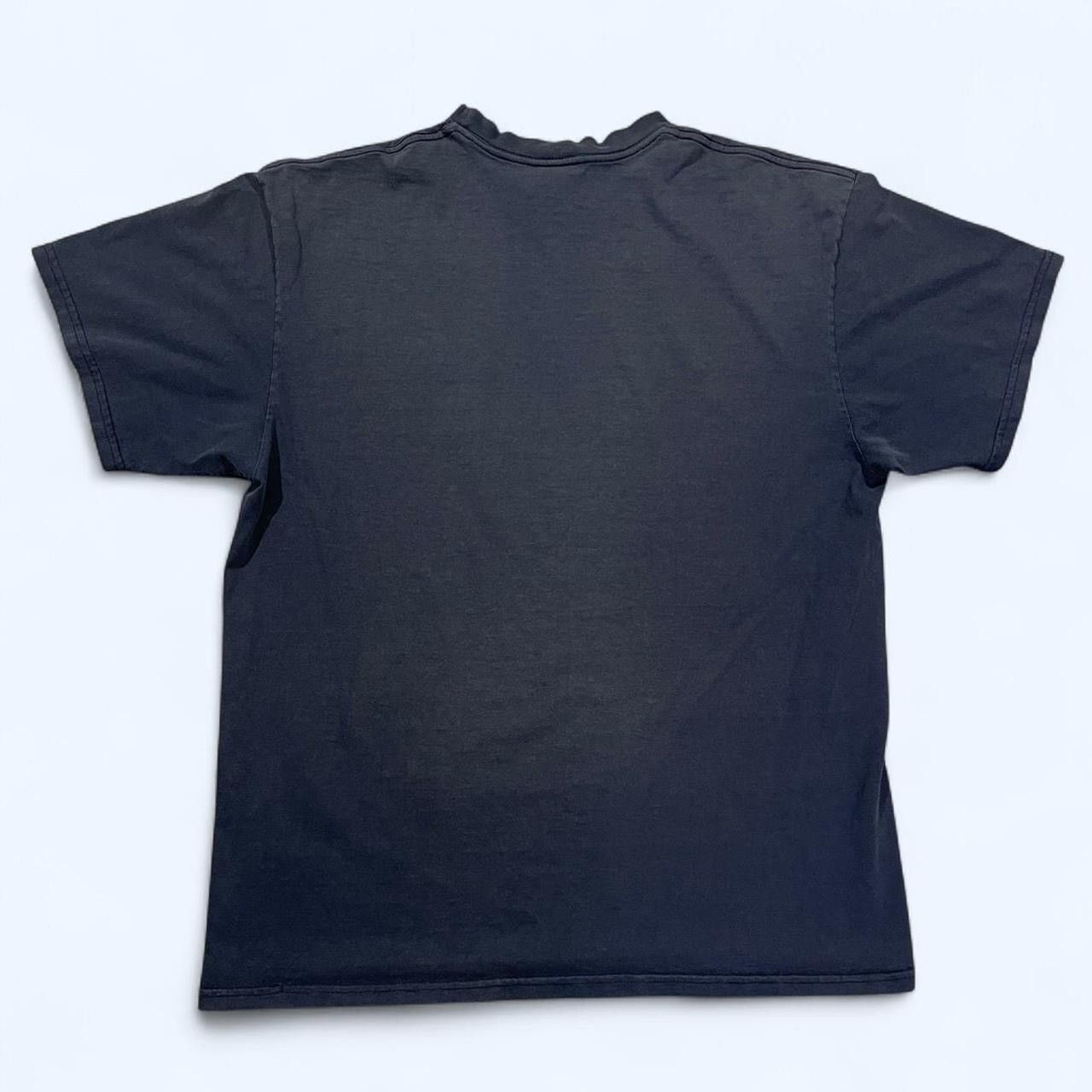 Nike × Vintage Vintage Y2K Navy Nike Swoosh T-Shirt Size US XL / EU 56 / 4 - 4 Thumbnail