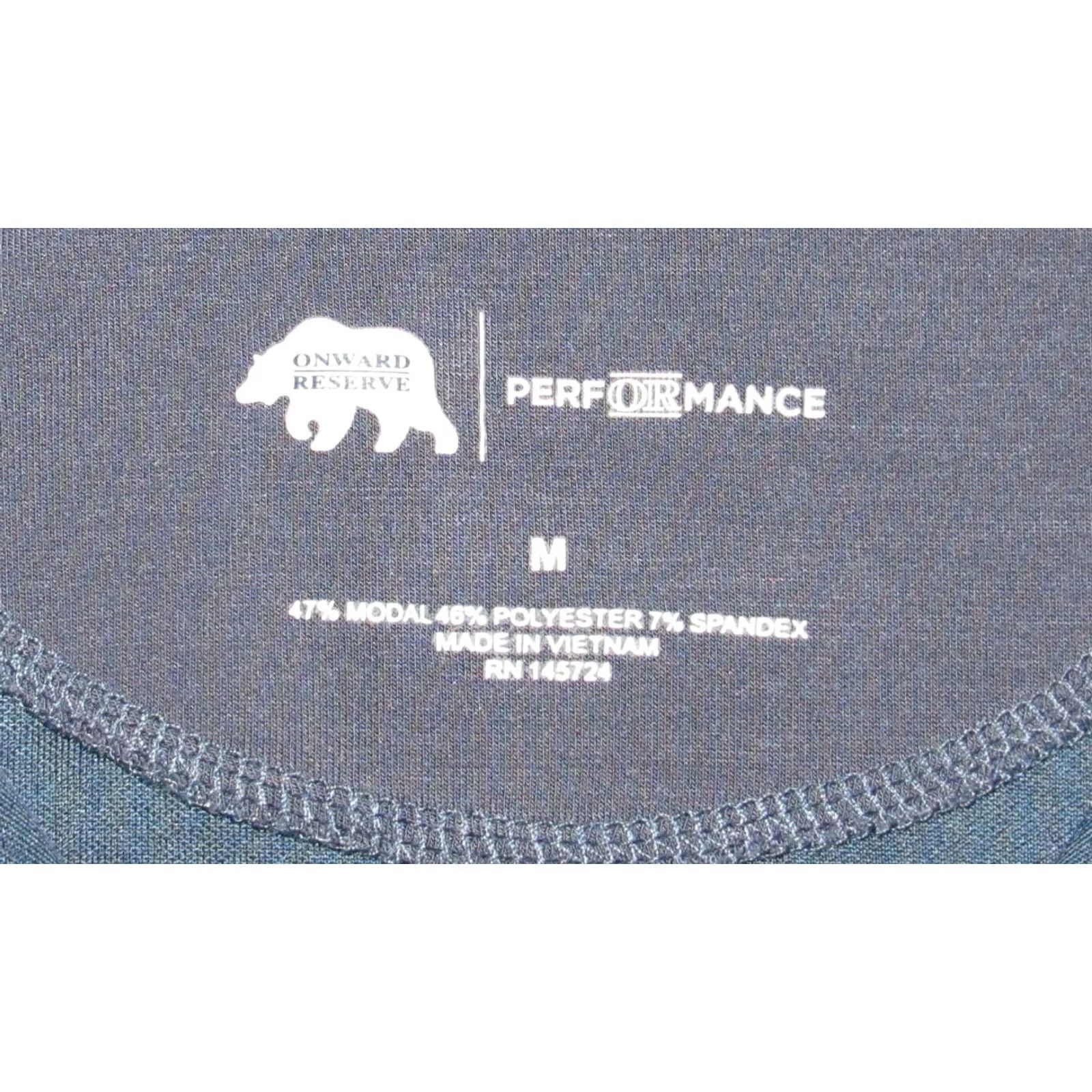 Vintage ONWARD RESERVE Performance Blue Quarter Zip Sweater Medium Men Size US M / EU 48-50 / 2 - 4 Thumbnail