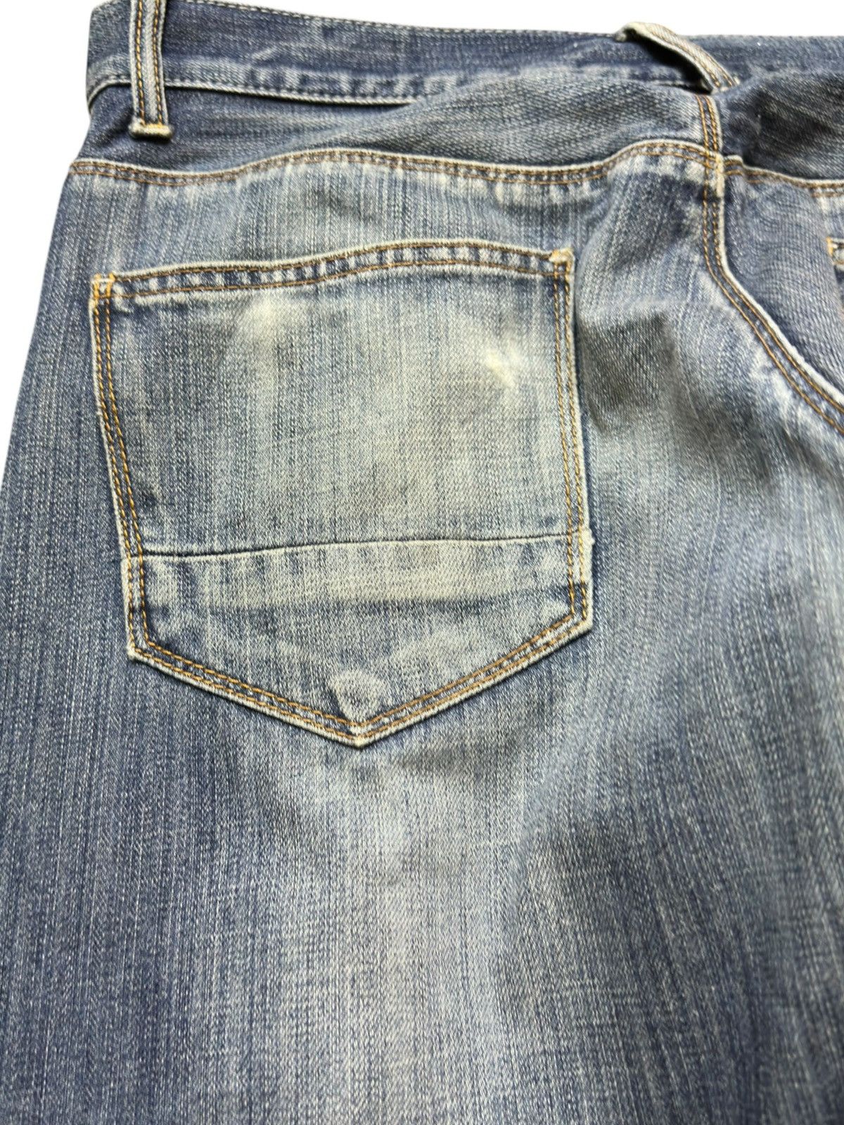 Wildfang Vintage Weldgin Curve Leg Faded Mudwash Denim Size US 33 - 6 Thumbnail