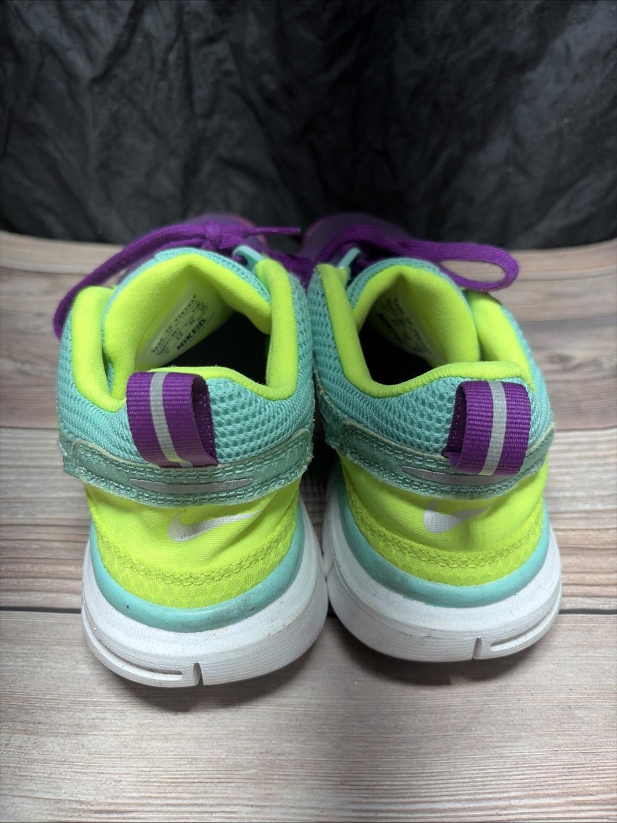 Nike Women’s Nike Free ID 689841 991 • Sz8 (Purple,teal & Yellow) Size US 8 / IT 38 - 4 Thumbnail