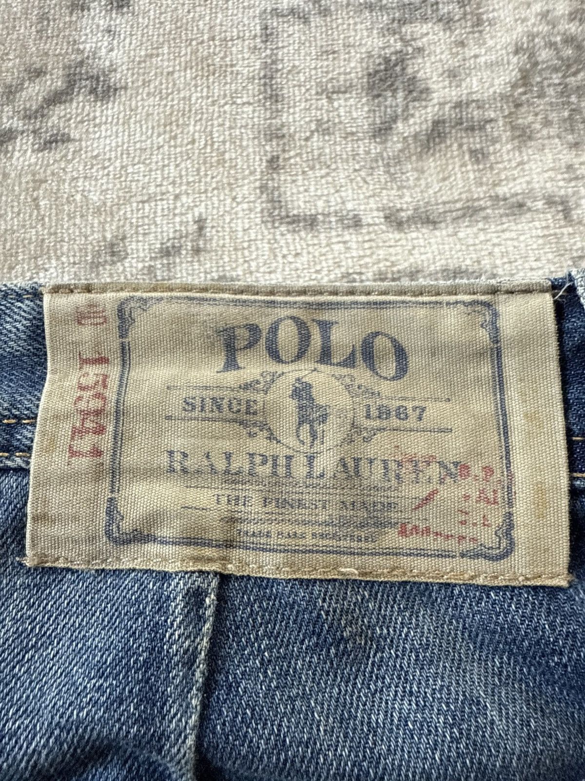 RRL Ralph Lauren Polo Ralph Lauren Double Knee Carpenters Denim Pants Size US 30 / EU 46 - 18 Thumbnail