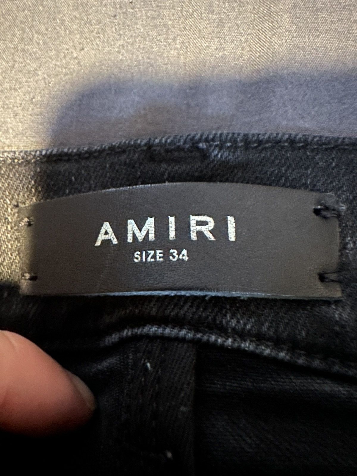 Amiri Amiri boucle logo mx1 jeans Size US 34 / EU 50 - 6 Thumbnail