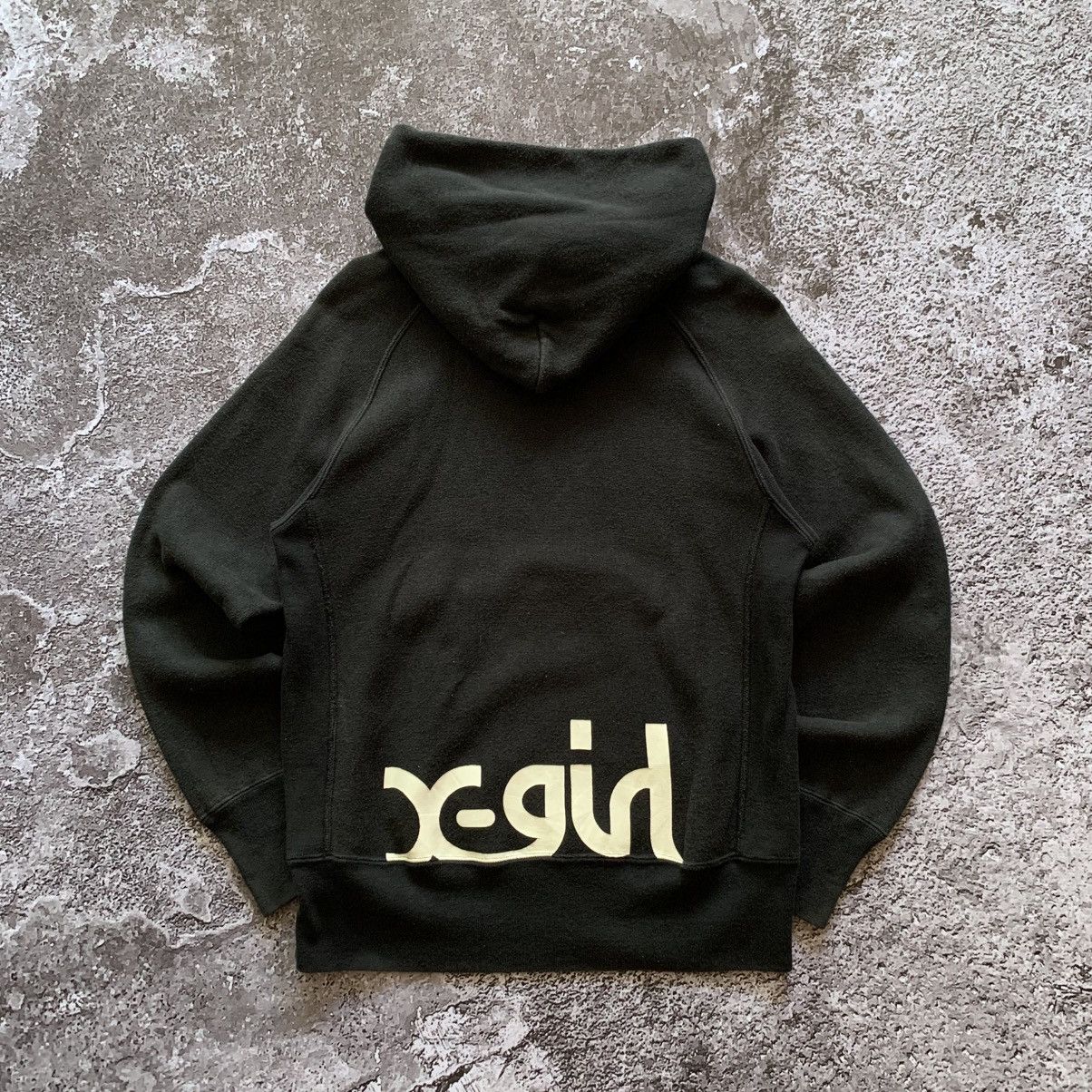 X-Girl X-Girl x Champion Reverse Weave Hoodie Size S / US 4 / IT 40 - 1 Thumbnail