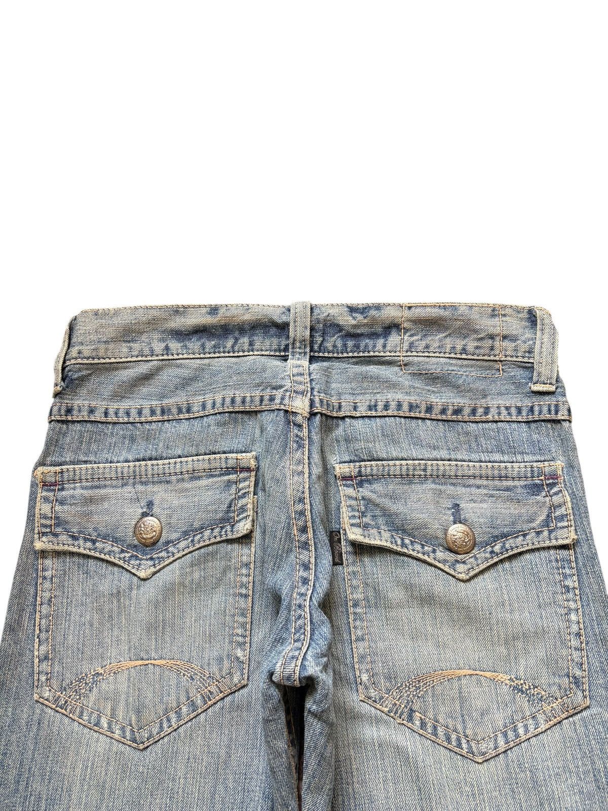 Tornado Mart Vintage Japanese Brand Patches Distress Flare Jeans Size US 29 - 4 Thumbnail