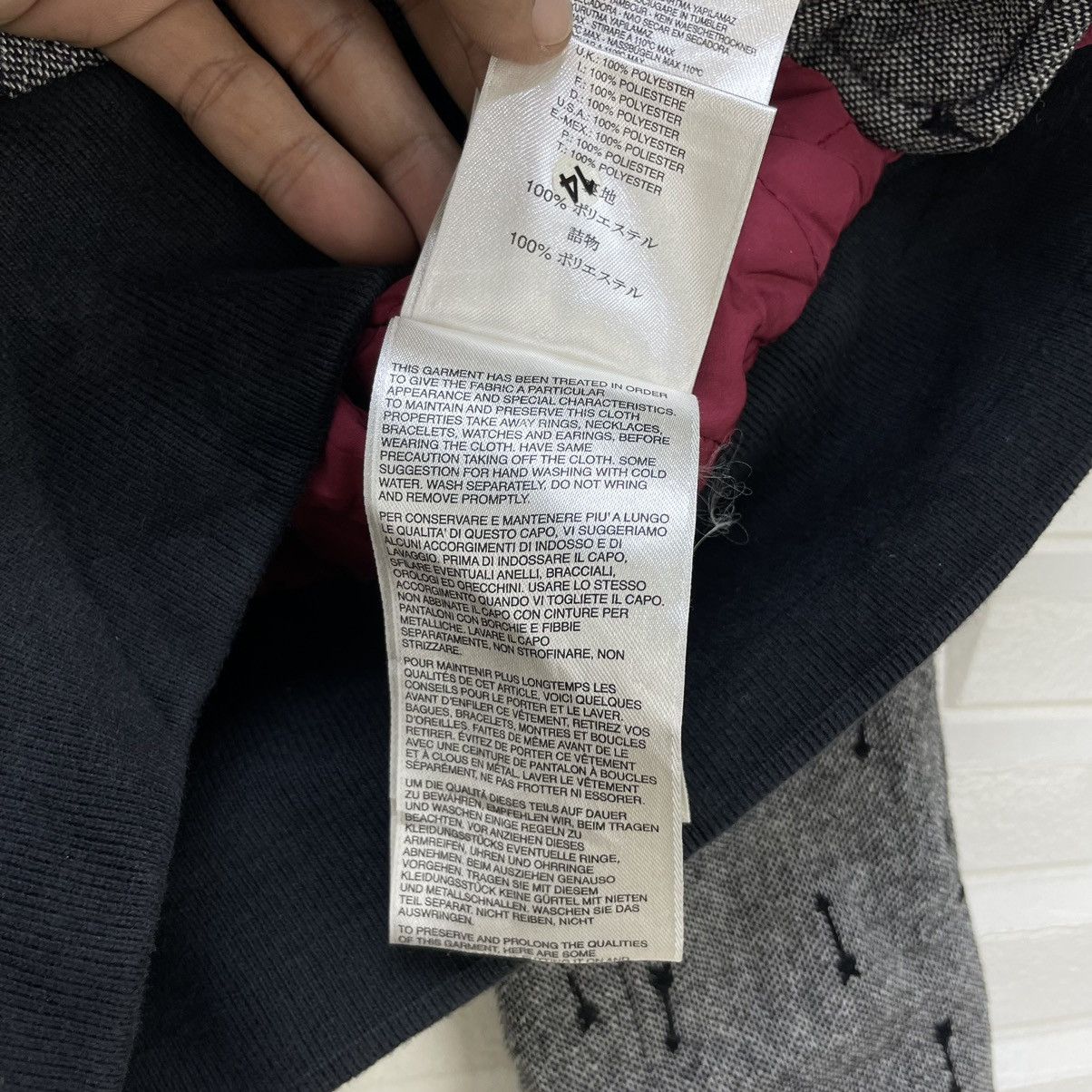 Angel Blue × Japanese Brand × X-Girl Japanese Brand Fiftyfive Monogram Arrow Jacket Size XS / US 0-2 / IT 36-38 - 6 Thumbnail