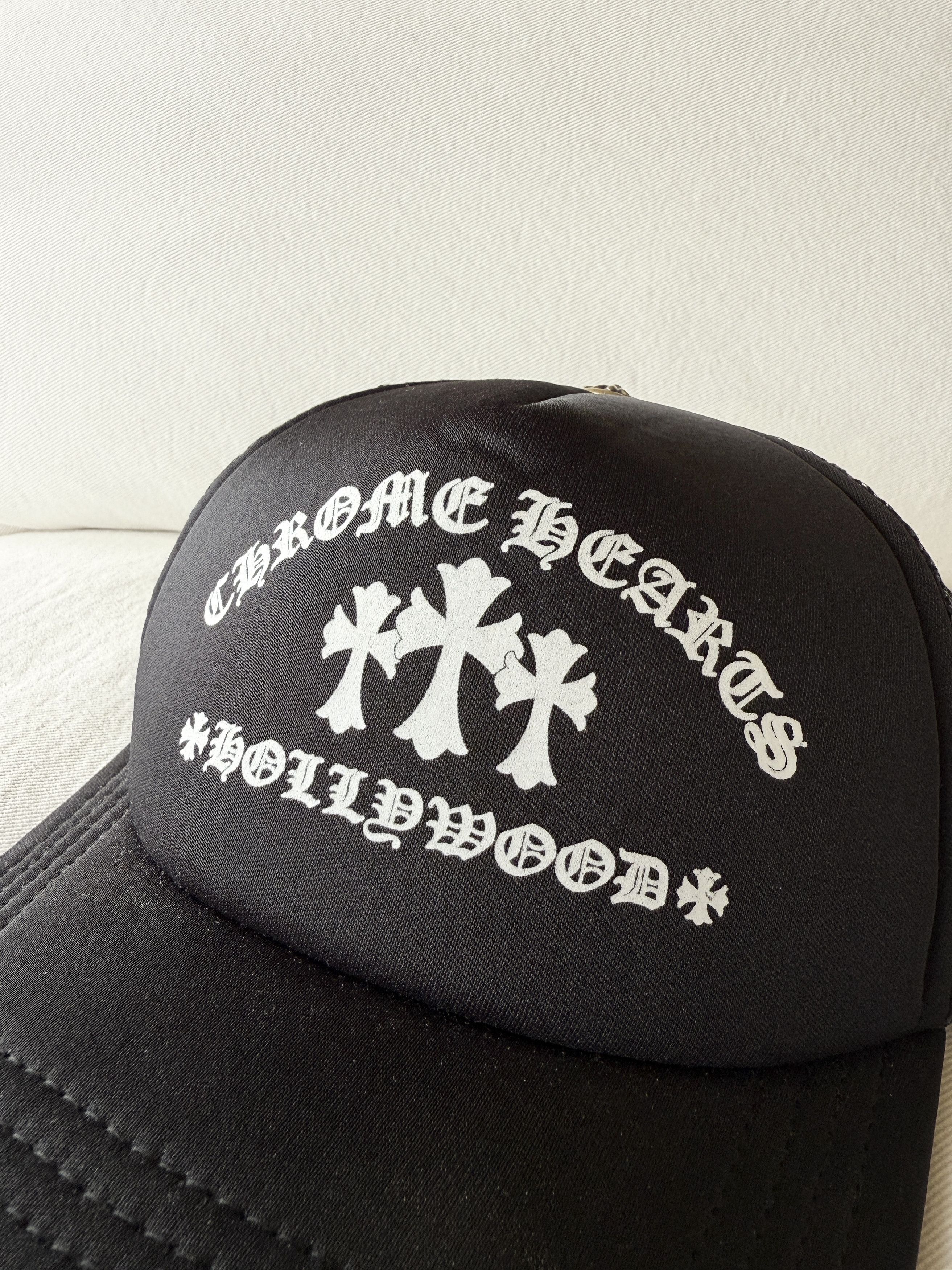 Chrome Hearts CH Cemetery Trucker Hat Size ONE SIZE - 2 Thumbnail