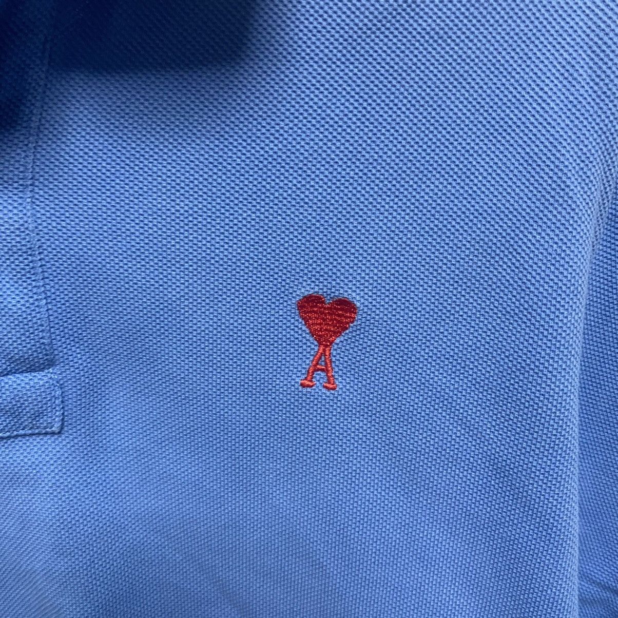 AMI Ami Polo Shirt Small Logo Tee Size US L / EU 52-54 / 3 - 5 Thumbnail