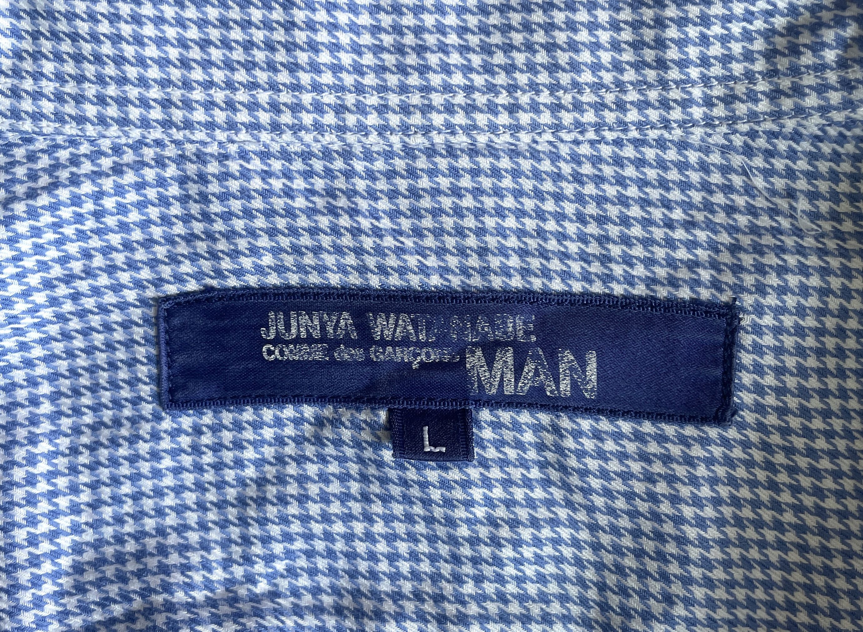 Junya Watanabe JUNYA WATANABE COMME des GARCONS MAN 2004 Classic Shirt Size US L / EU 52-54 / 3 - 6 Thumbnail