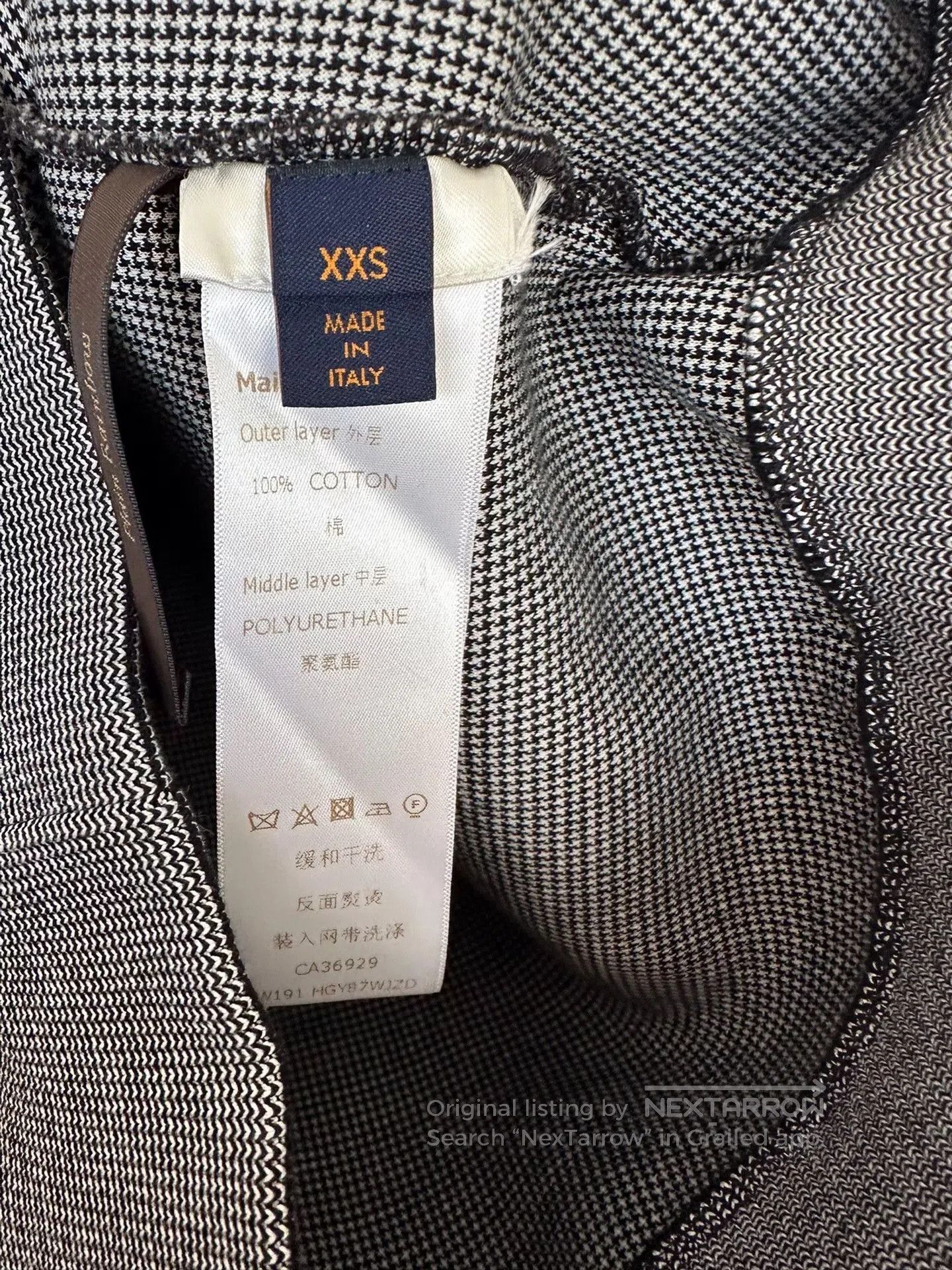 Louis Vuitton Louis Vuitton Gray Silhouette Print Hoodie XXS. Size XXS / US 00 / IT 34 - 4 Thumbnail