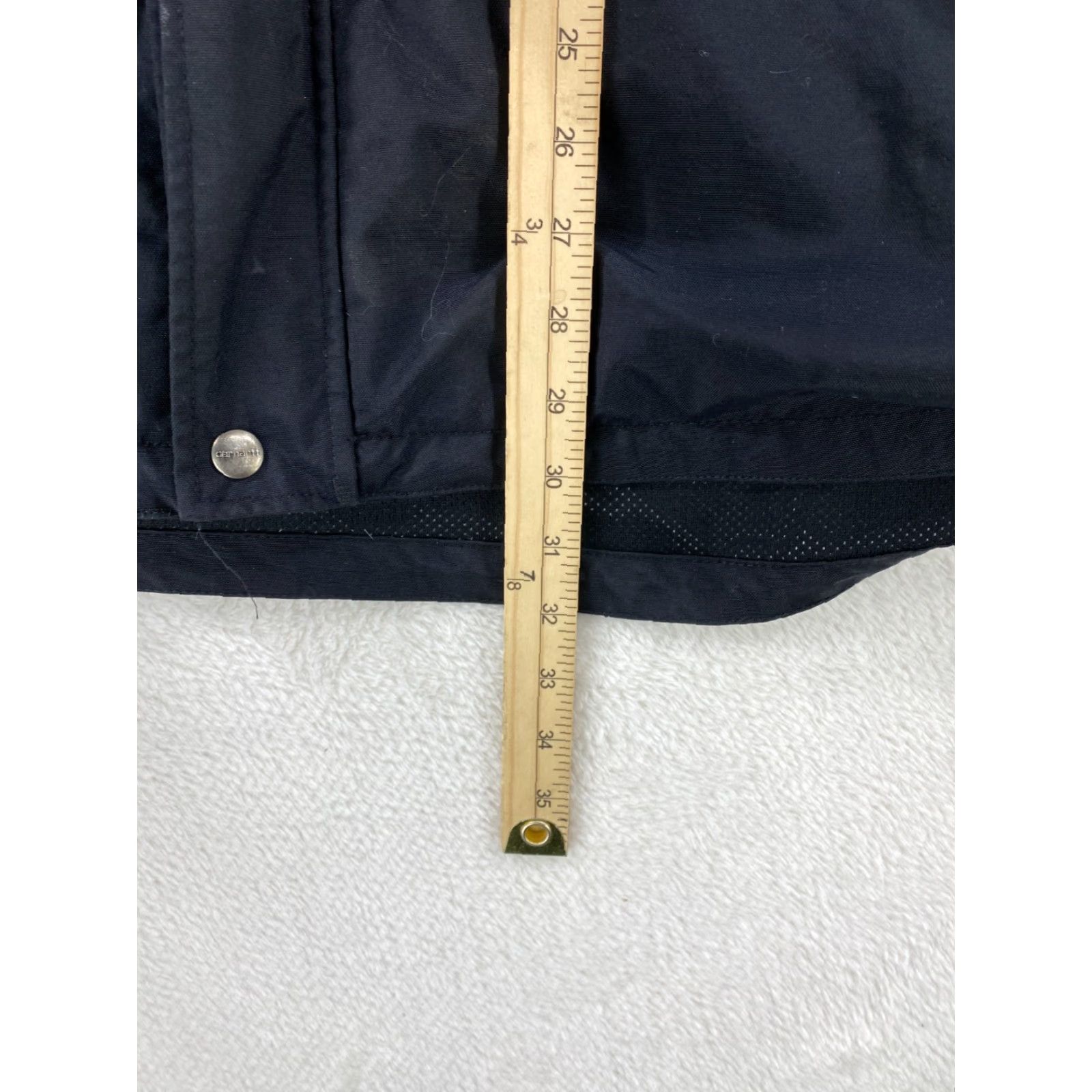 Carhartt VINTAGE Carhartt Jacket Shoreline Waterproof Breathable Hooded XL Tall Black Storm Defender - Men - Big & Tall - Black Weatherproof Jacket Size US XL / EU 56 / 4 - 7 Thumbnail