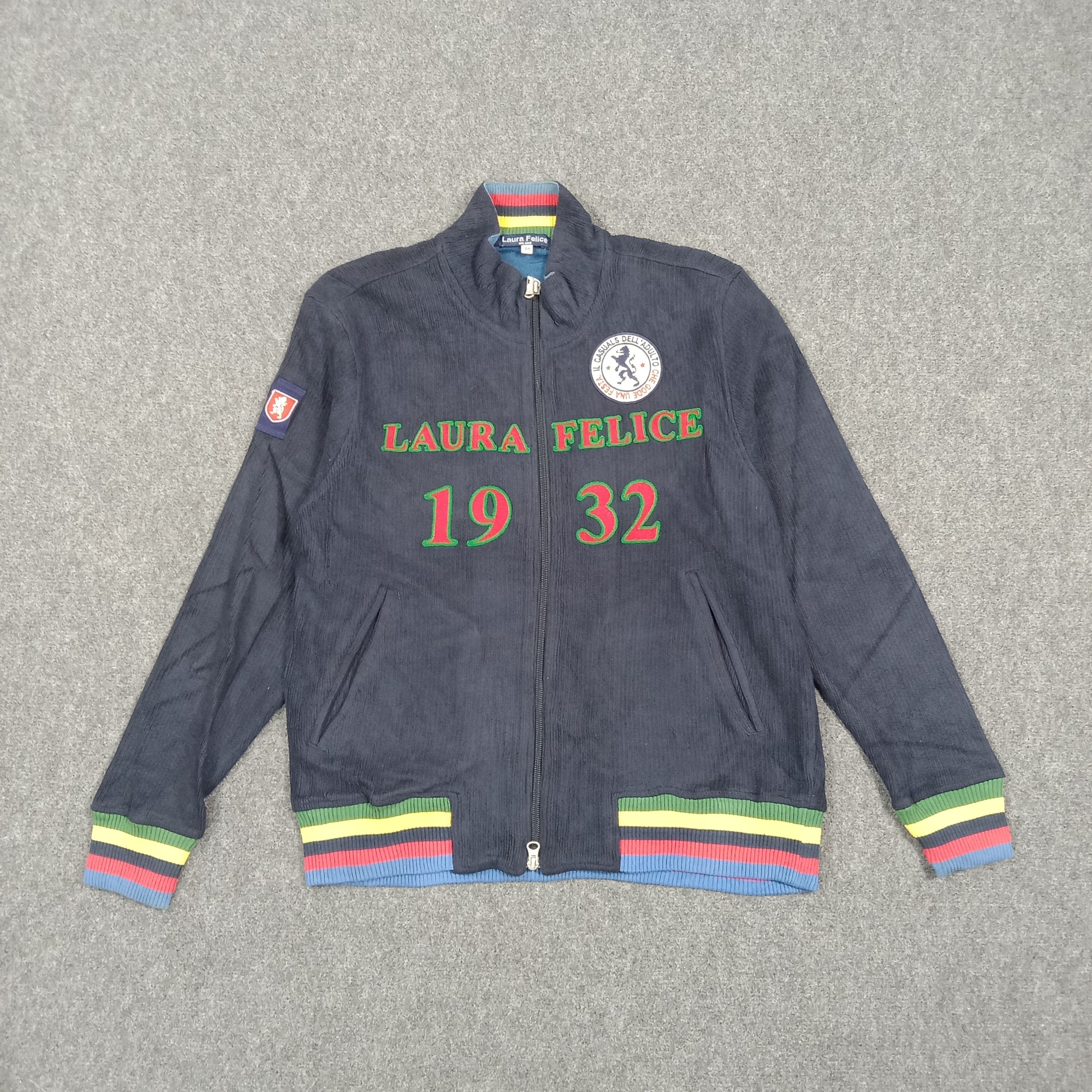 Vintage Vintage 90s Laura Felice Milano Jacket Sweater Jacket C282N6 Size US S / EU 44-46 / 1 - 1 Thumbnail