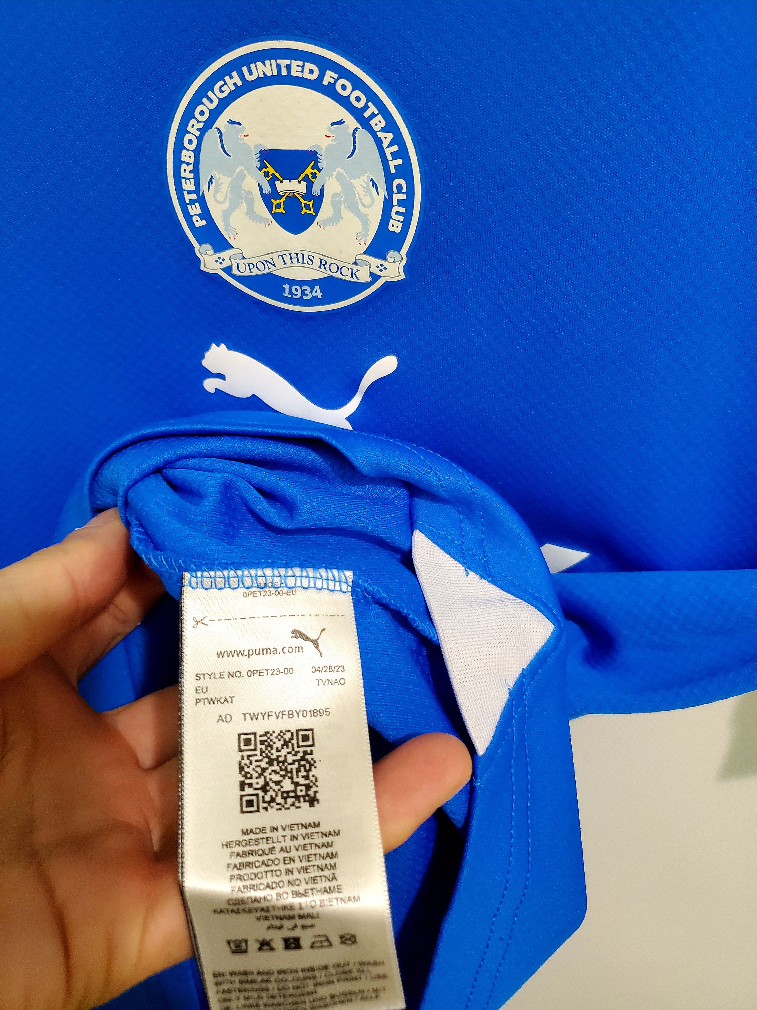Other Peterborough United 2023-24 soccer jersey # 8 Smith S Size US S / EU 44-46 / 1 - 5 Thumbnail