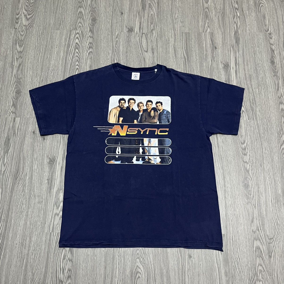 Band Tees 90s NSYNC N Sync Concert Tour Tee Justin Timberlake Size US XL / EU 56 / 4 - 1 Thumbnail