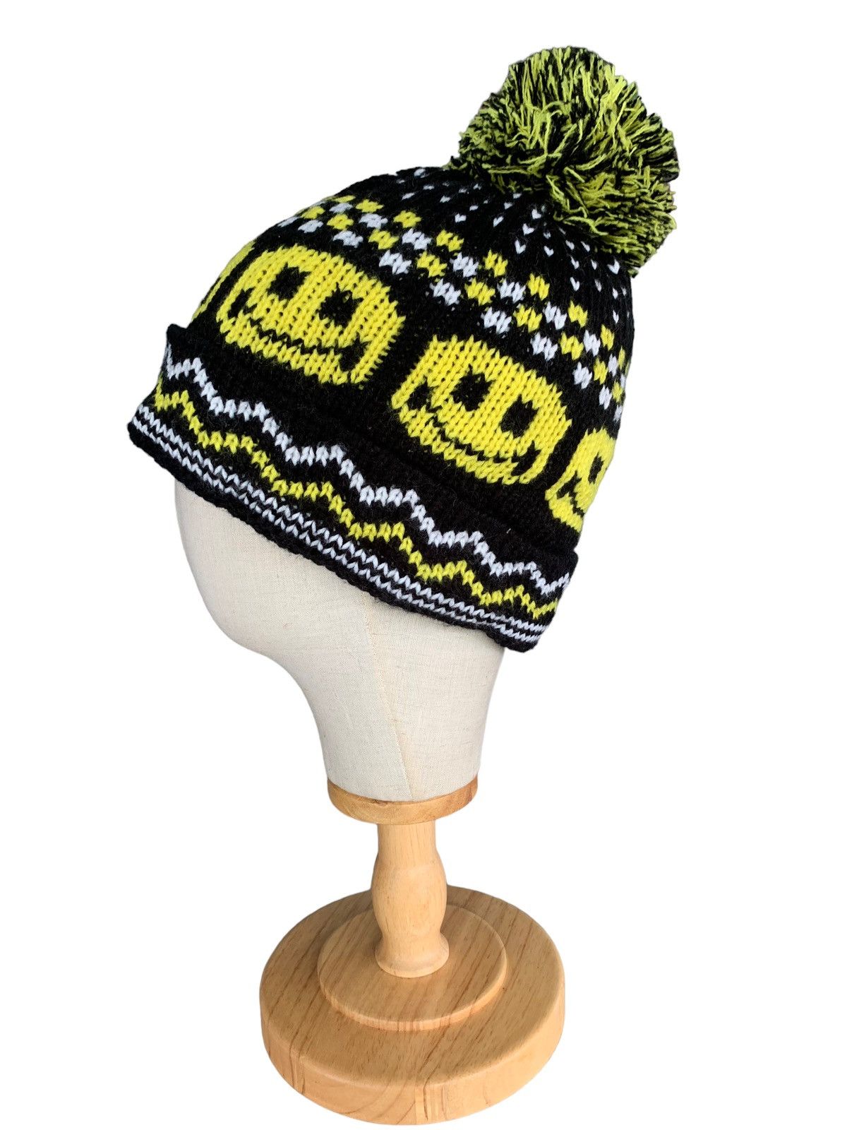 Hysteric Glamour × Japanese Brand Punk Style Smile Fullprint Beanie Hats Size ONE SIZE - 7 Thumbnail
