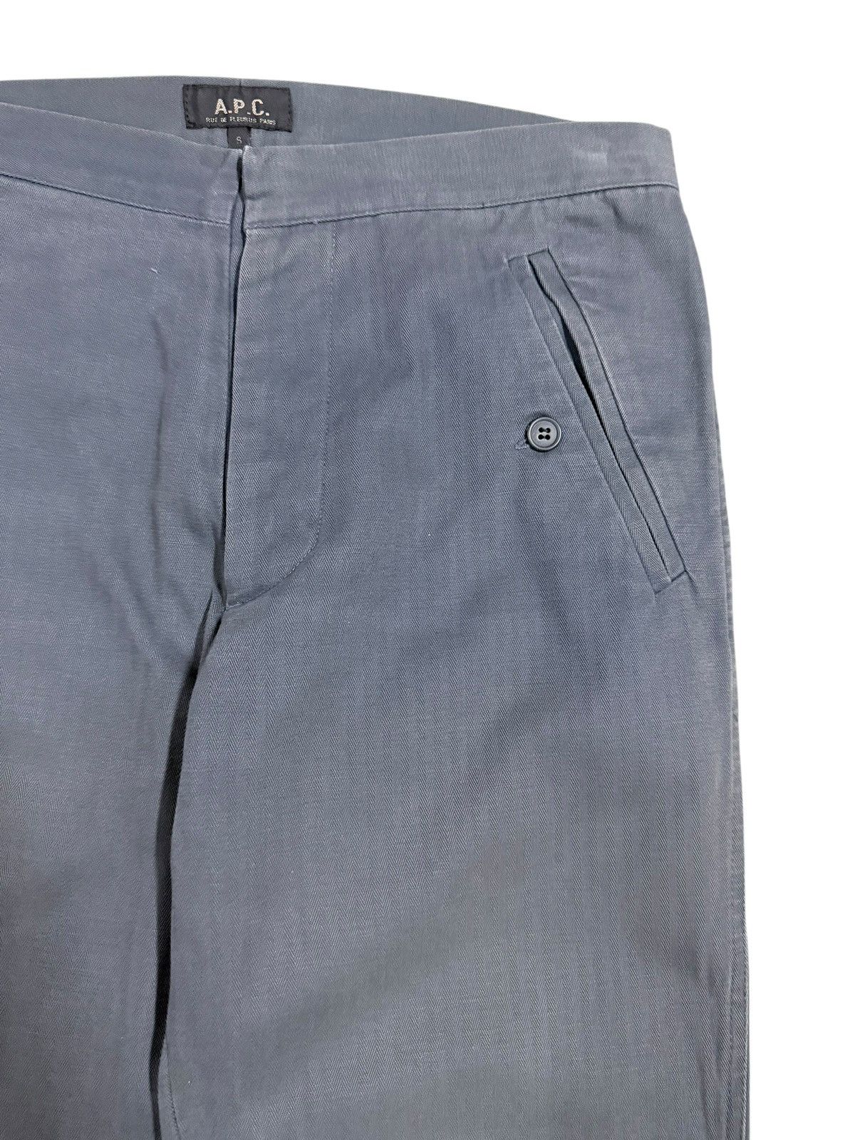 A.P.C. 🔥A.P.C. Crossstrape Bondage Zipper Length Harringbone Pants Size US 32 / EU 48 - 9 Thumbnail