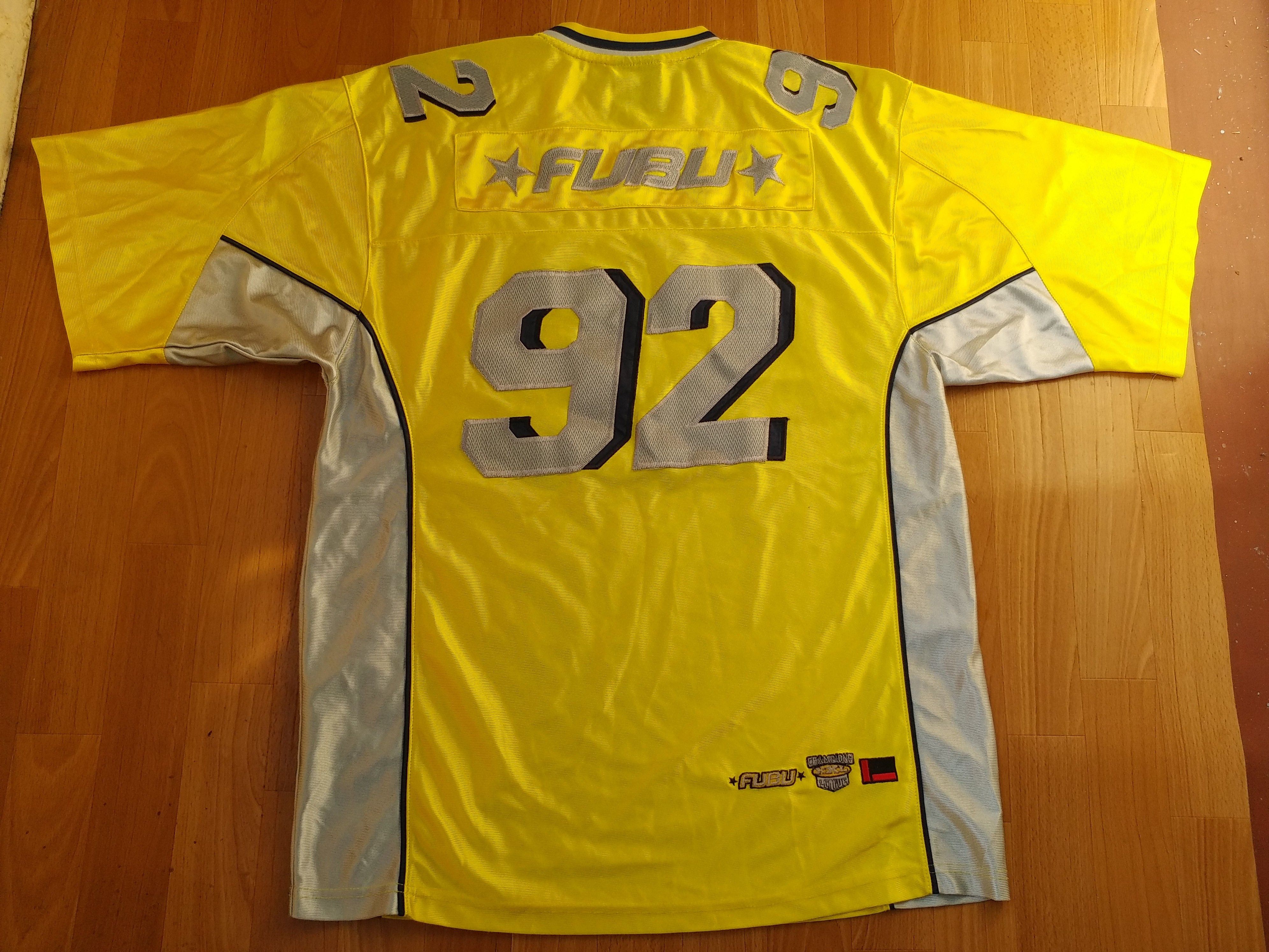Fubu FUBU jersey, vintage hip hop t-shirt, 90s, 1990s, Y2K size L Size US L / EU 52-54 / 3 - 3 Thumbnail