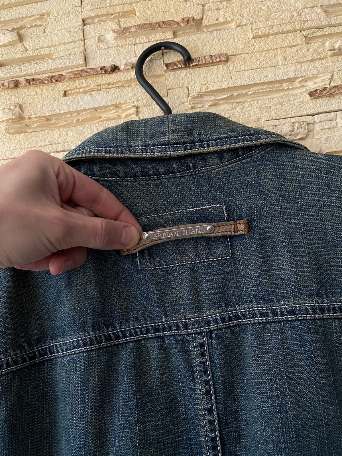 Armani Armani Archive Napoleon Multibutton Denim Jacket Size M / US 6-8 / IT 42-44 - 9 Thumbnail