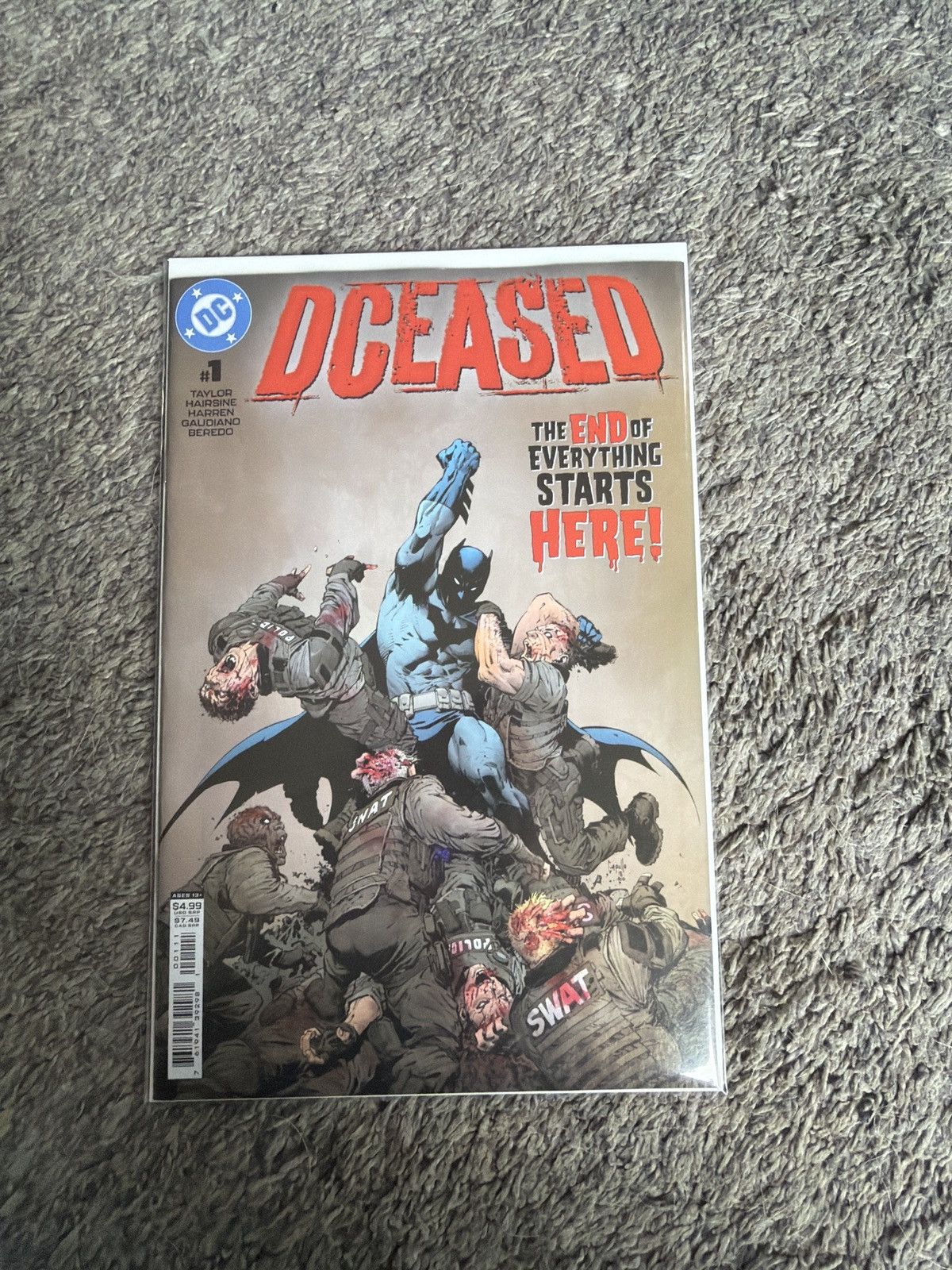 DC Comics 2025 DC Comics DCEASED #1 Going Viral Comic Book Size ONE SIZE - 1 Thumbnail