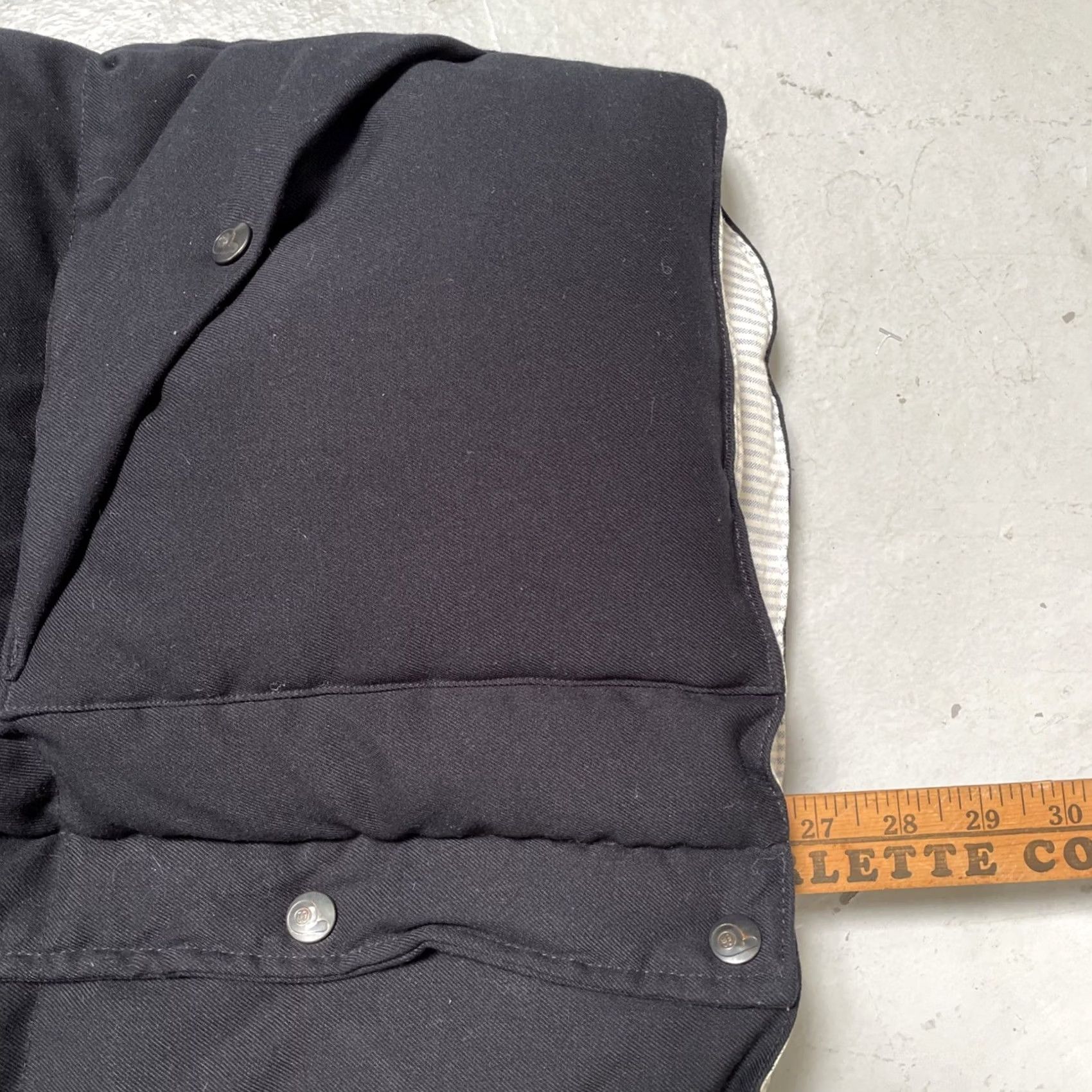 Penfield VINTAGE Stussy x Penfield Puffer Vest L Black Unisex Adults 90s Y2K Street Fashion Skateboarding City Outdoor Collaboration Vest Size US L / EU 52-54 / 3 - 5 Thumbnail