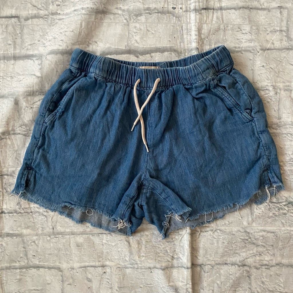 Madewell Madewell women XS Raw hem pull on shorts w/drawstring Size 26" / US 2 / IT 38 - 1 Thumbnail