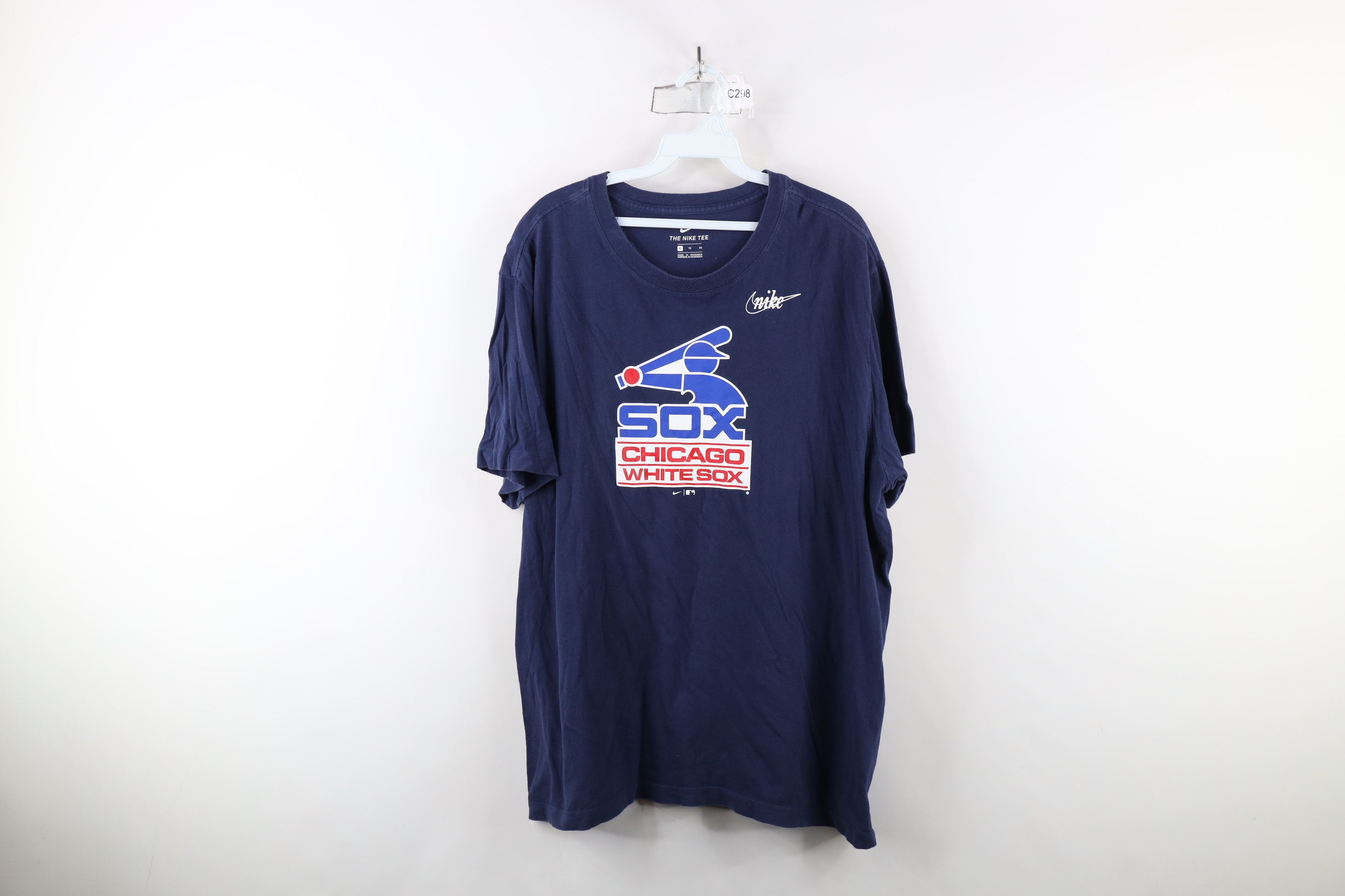 Nike × Vintage Retro Nike Chicago White Sox Baseball Short Sleeve T-Shirt Size US XL / EU 56 / 4 - 1 Thumbnail
