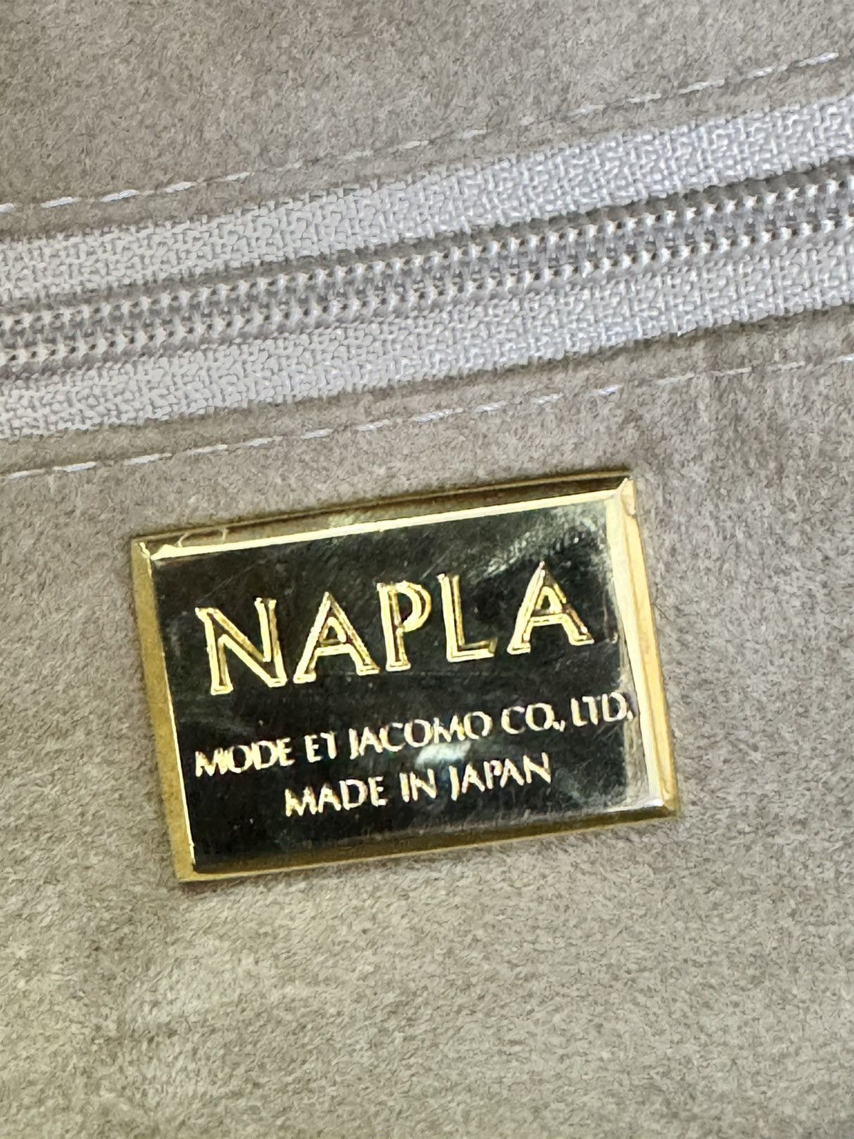 Handmade VINTAGE NAPLA MODE ET JACOMO OSTRICH LEATHER BAG Size ONE SIZE - 10 Thumbnail