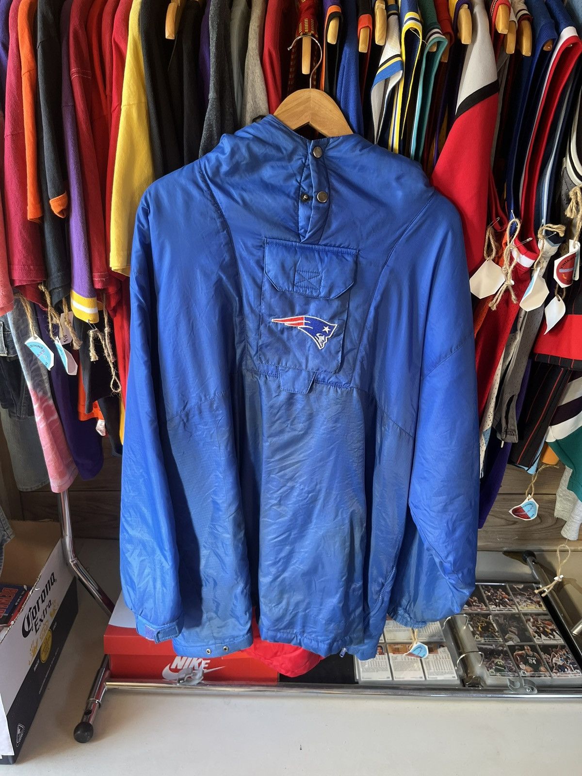 NFL New England Patriots raincoat 200s Size US M / EU 48-50 / 2 - 1 Thumbnail