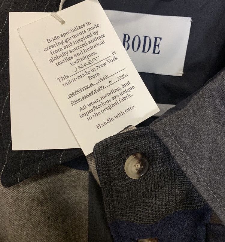 Bode Bode one of a kind wool patchwork jacket size M/L Size US M / EU 48-50 / 2 - 4 Thumbnail