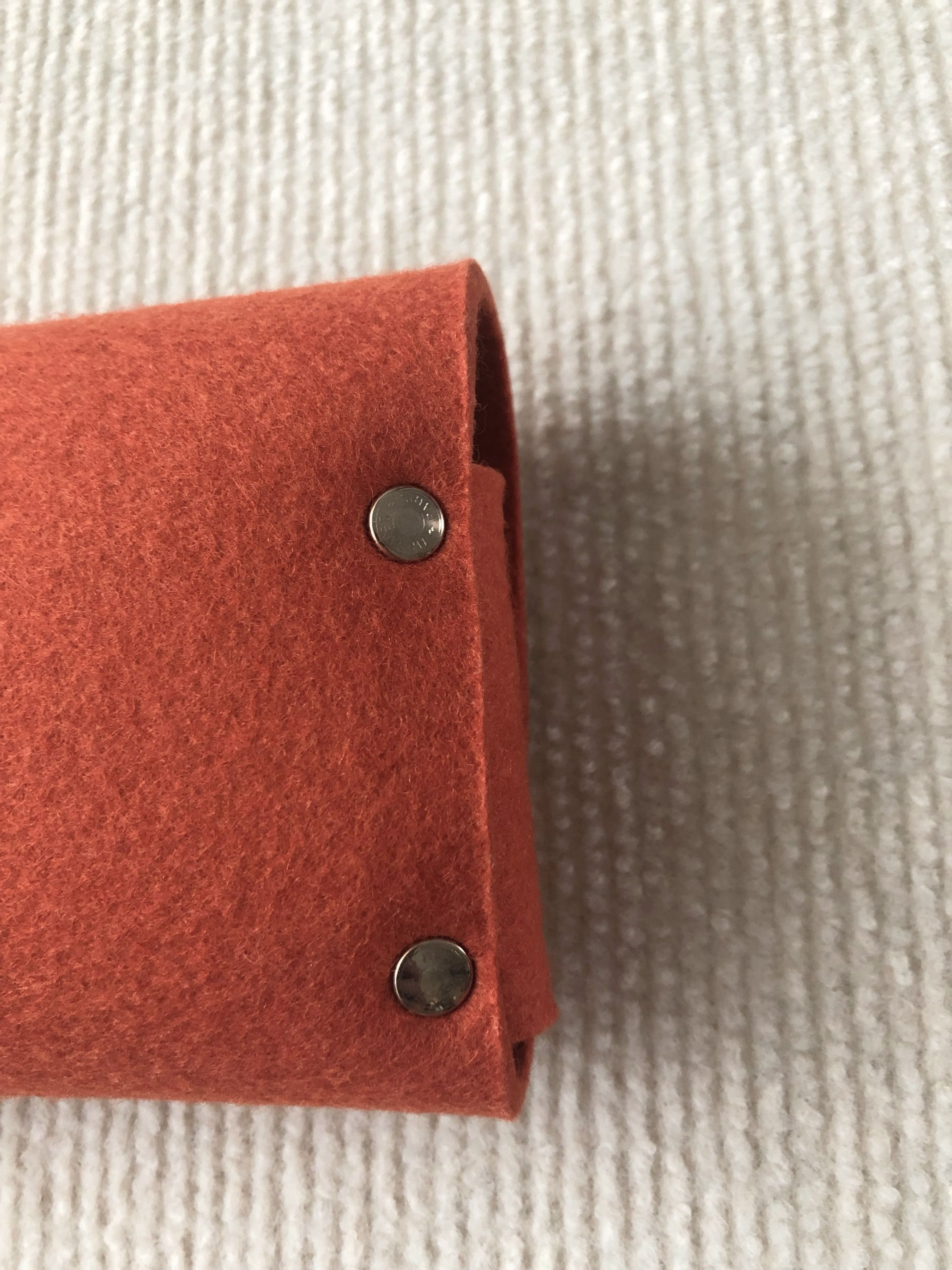 Hermes Hermes Evelyne Etui Cartes Wool Holder Pouch Case Wallet Size ONE SIZE - 7 Thumbnail