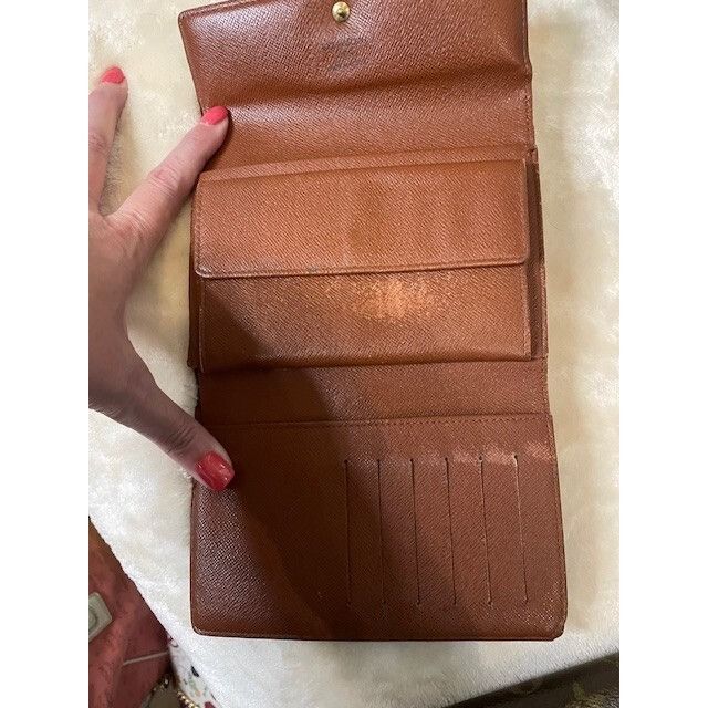 Louis Vuitton Louis Vuitton Monogram Porte Tresor Etui Papiers Trifold Wal Size ONE SIZE - 5 Thumbnail