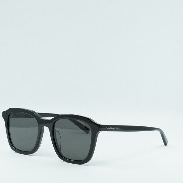 Saint Laurent Paris Saint Laurent SL457 001 Unisex Sunglasses Black Square Frame Size ONE SIZE - 2 Thumbnail