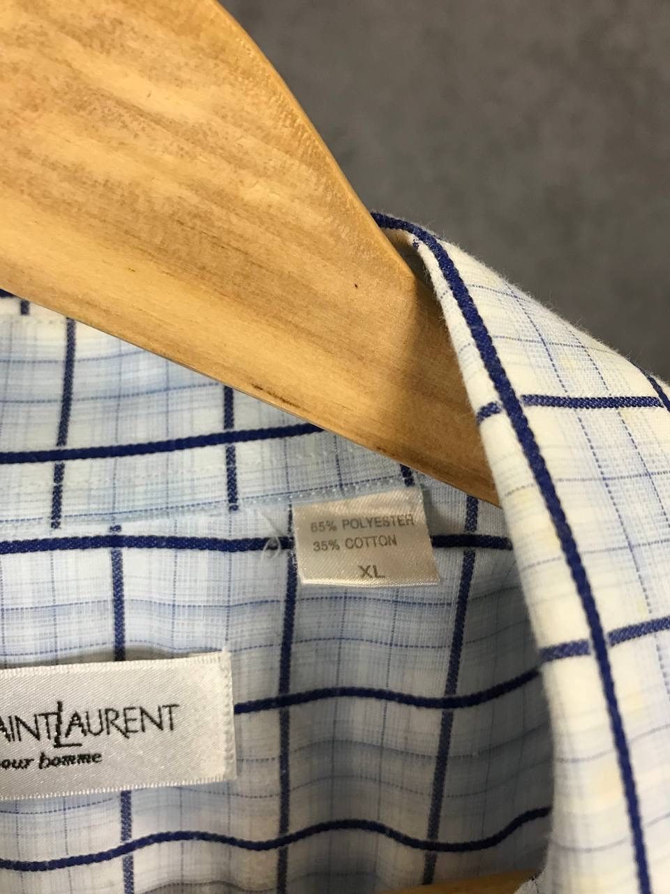 Yves Saint Laurent YSL Yves Saint Laurent vintage luxury designer shirt Size US XL / EU 56 / 4 - 5 Thumbnail
