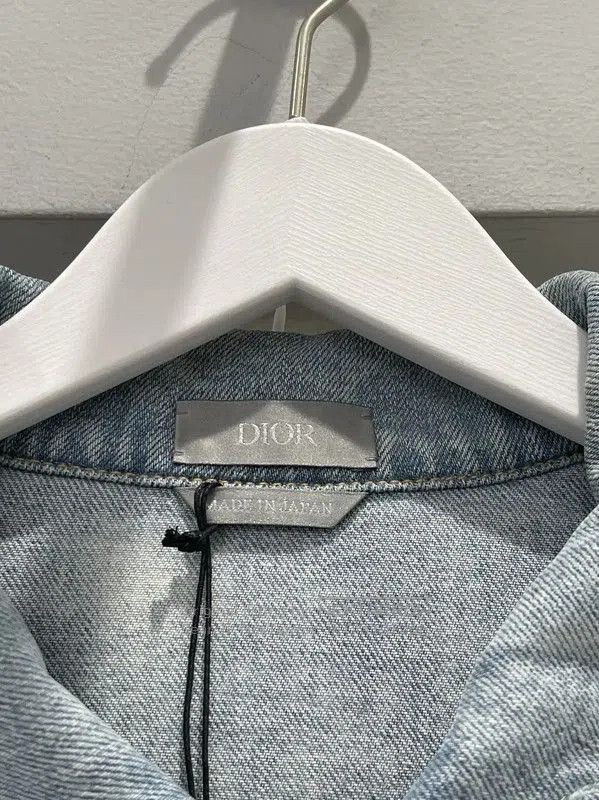 Dior Dior Light Blue Cotton Long Sleeve Jacket . Size US L / EU 52-54 / 3 - 6 Thumbnail