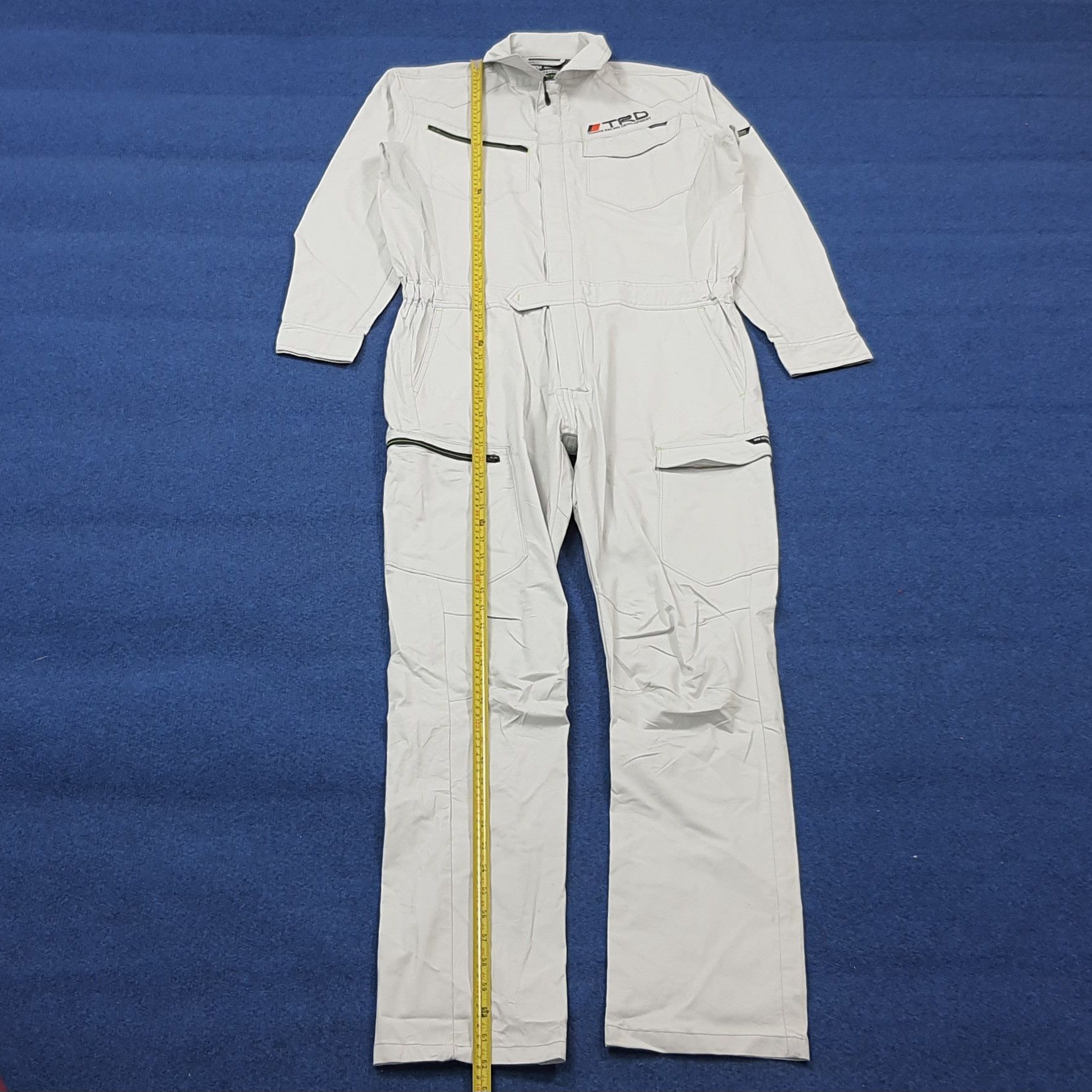 Japanese Brand Vintage TRD Toyota Motor Sports Custom Logo Coverall C286N17 Size US M / EU 48-50 / 2 - 5 Thumbnail